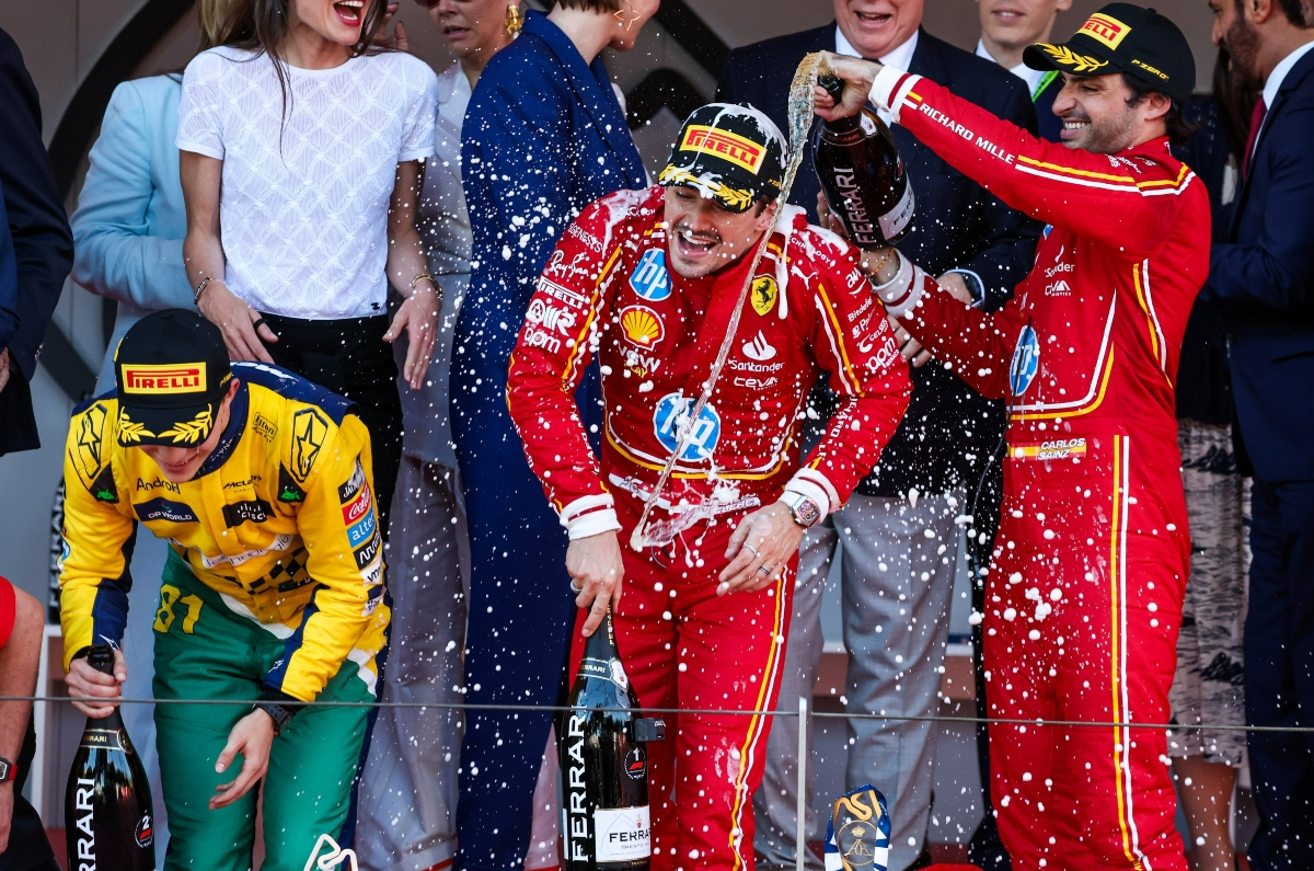 2024 F1 Monaco GP podium