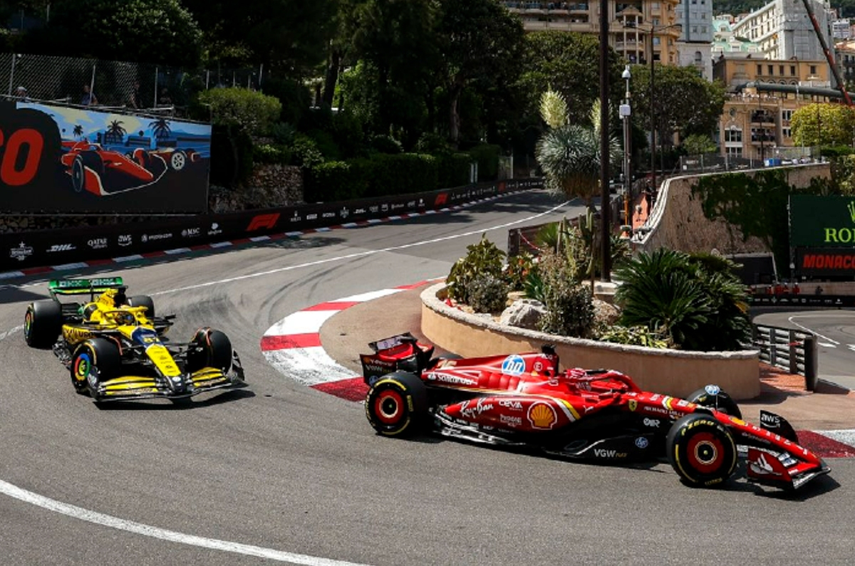 2024 F1 Monaco GP Charles Leclerc Oscar Piastri