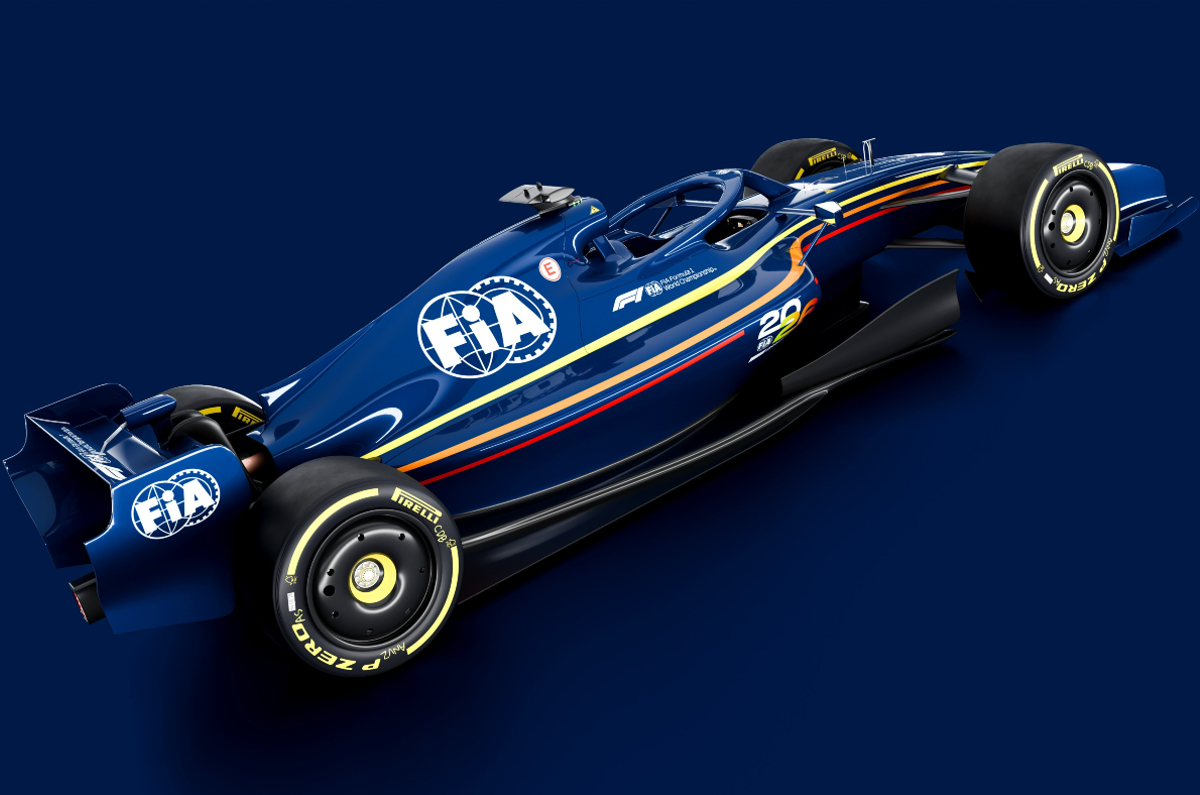 2026 F1 car rear