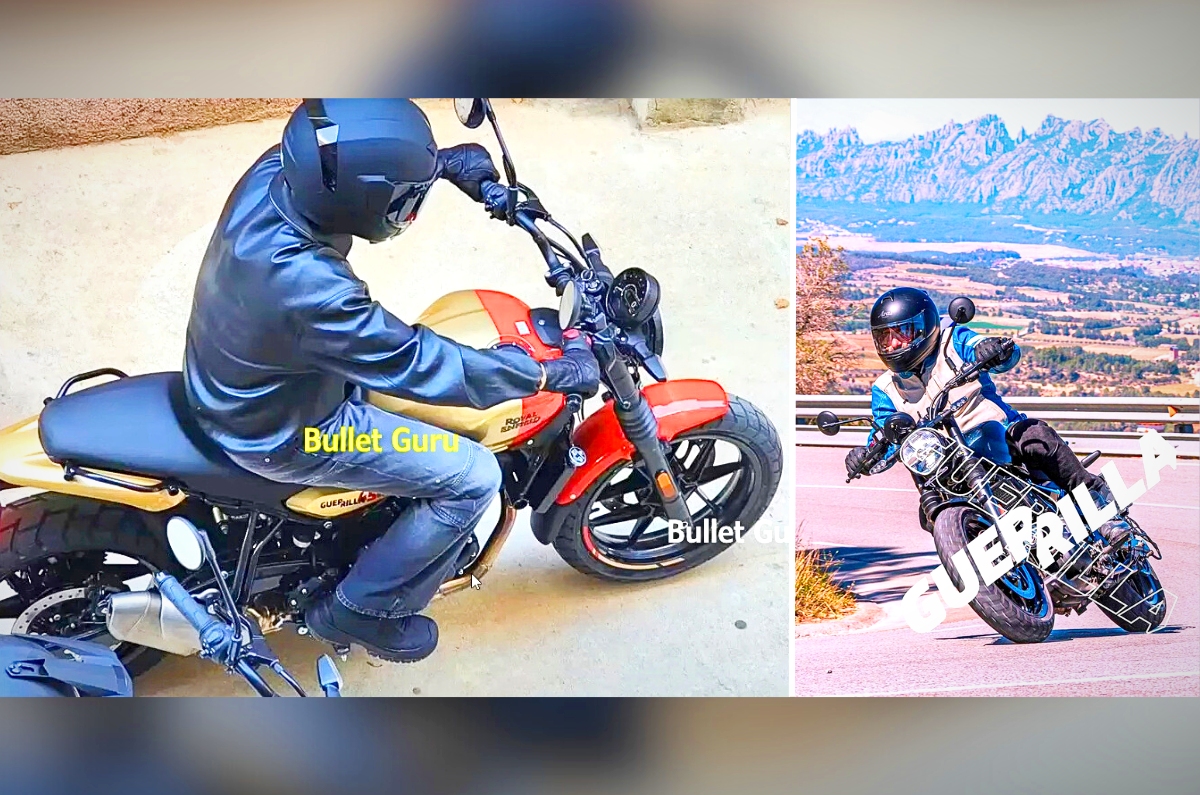 Production-spec RE Guerrilla 450 leaked ahead of launch