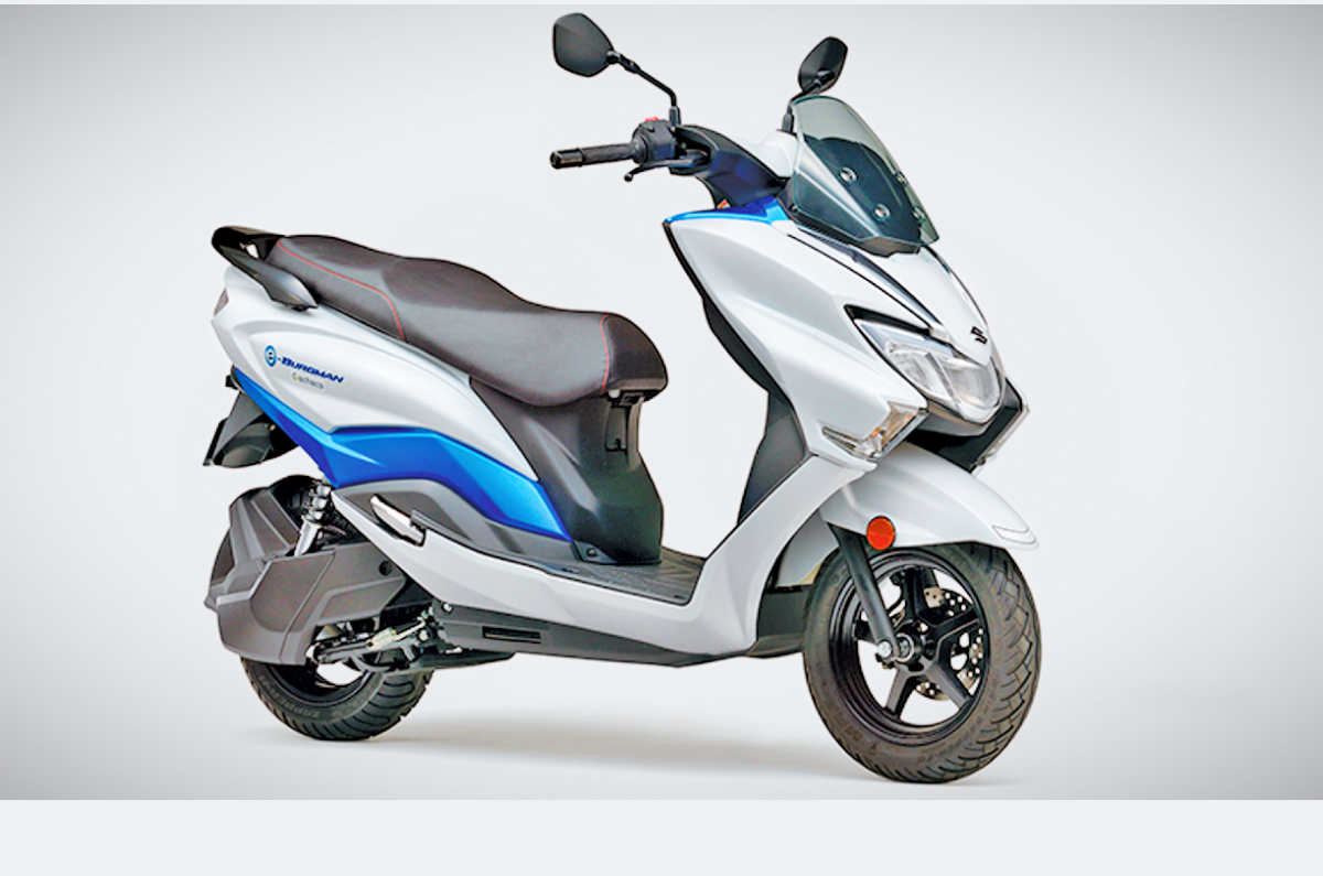 Suzuki electric scooter for India to have fixed battery pack
