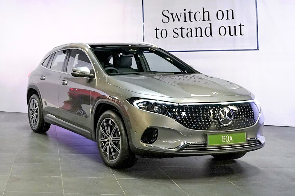 Mercedes EQA launched at Rs 66 lakh