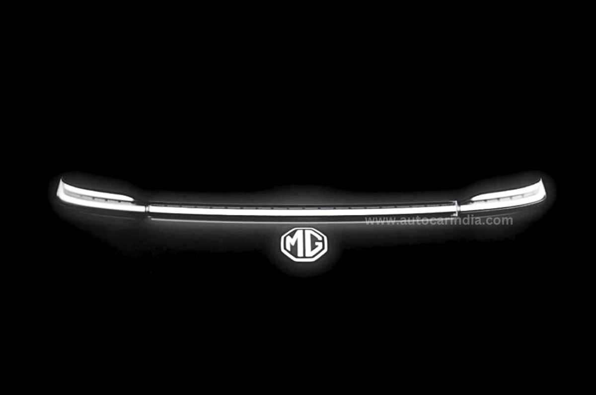 MG Cloud EV teased before launch - Image 1