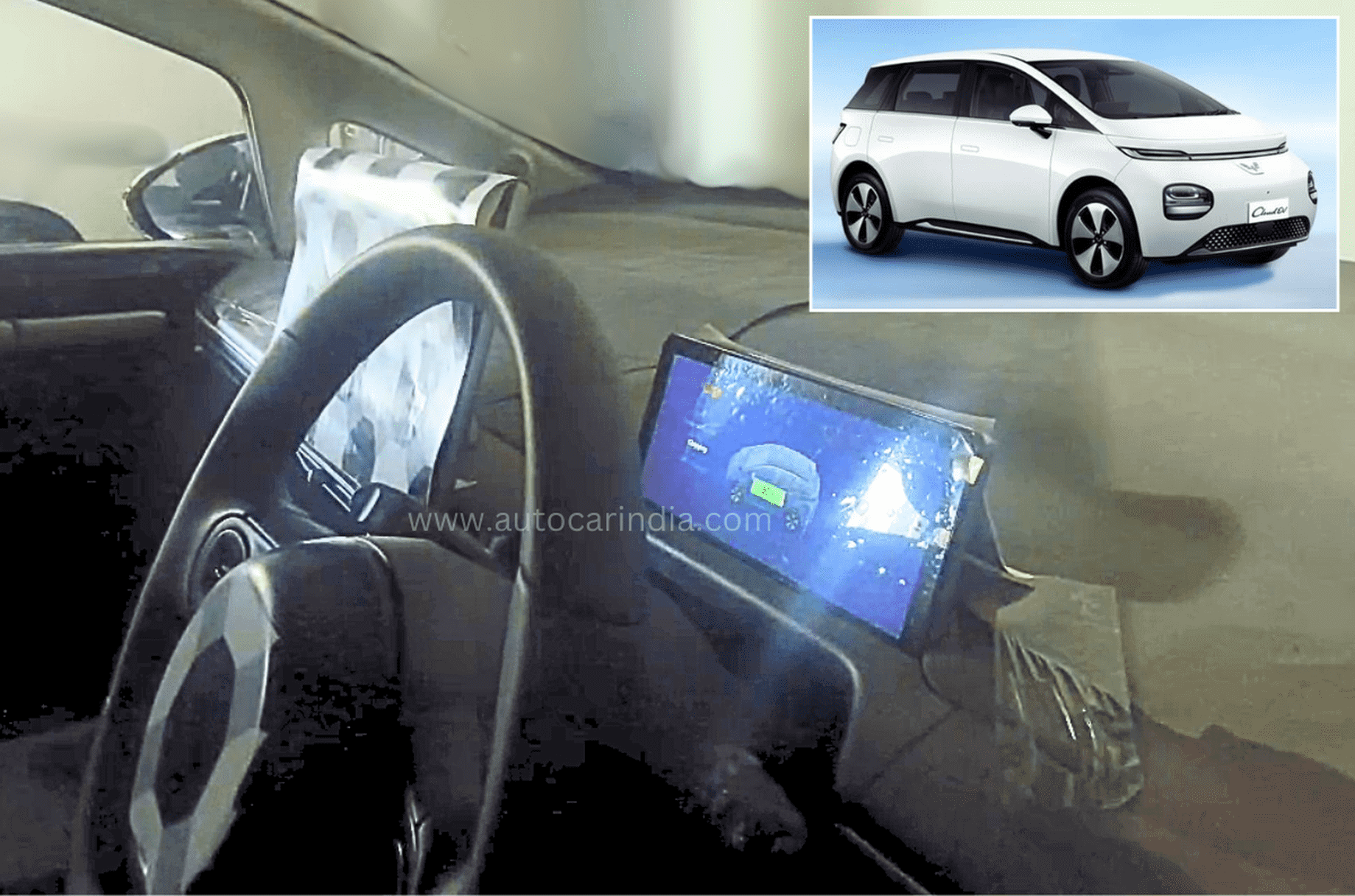 MG Cloud EV teased before launch - Image 2