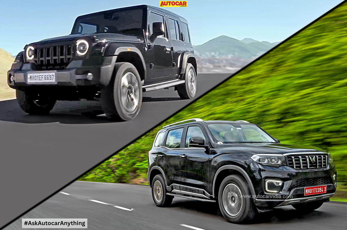 Mahindra Thar Roxx vs Scorpio N 