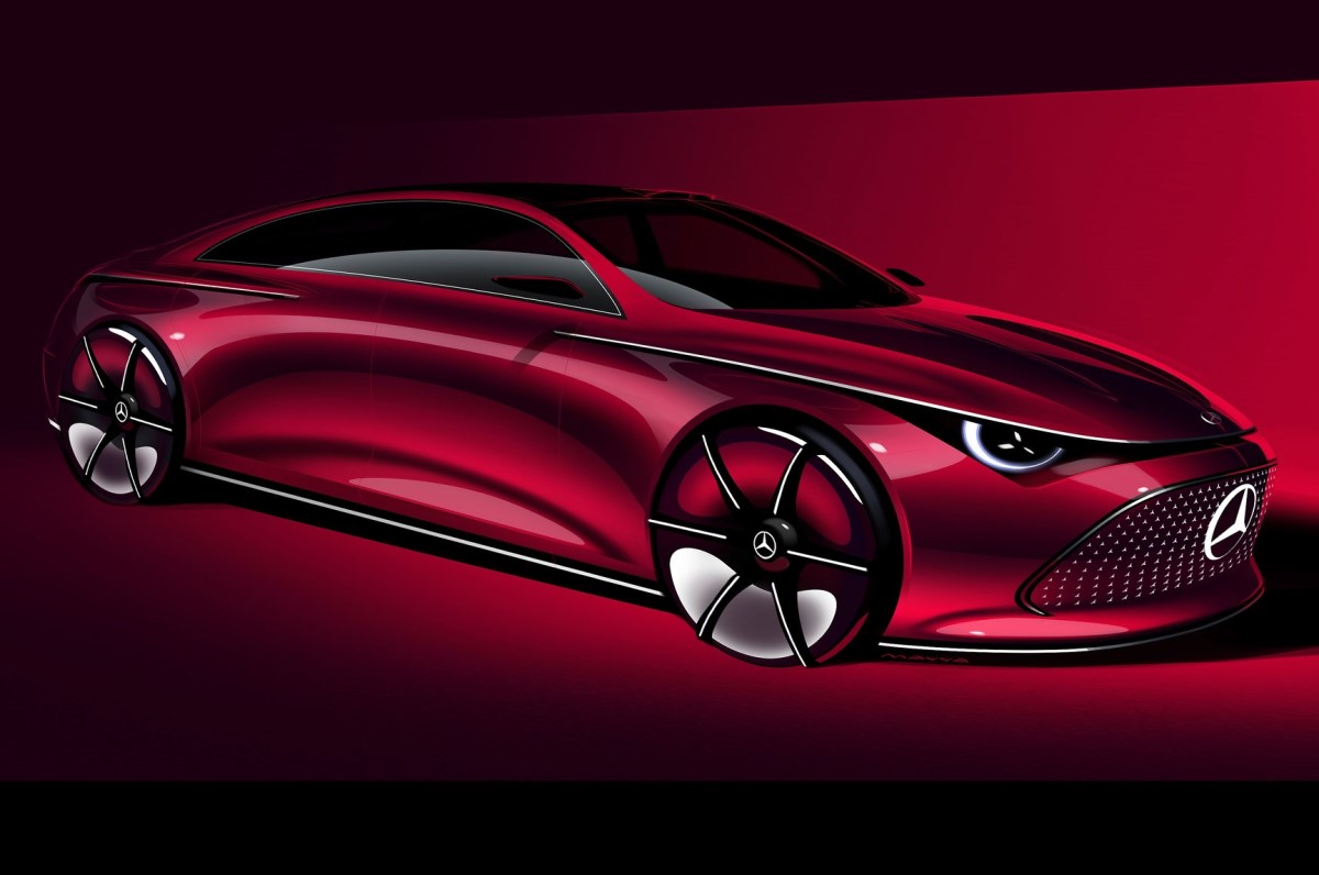 Mercedes CLA concept used for representation only