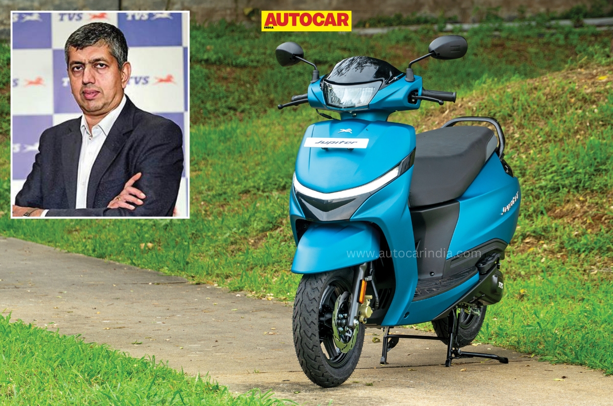 Scooters to comprise 40 percent of India’s two-wheeler sales: TVS’ K N Radhakrishnan