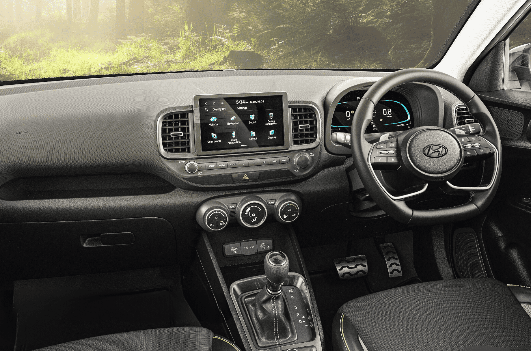 Hyundai Venue Adventure Edition interior Hyundai Venue Adventure Edition interior