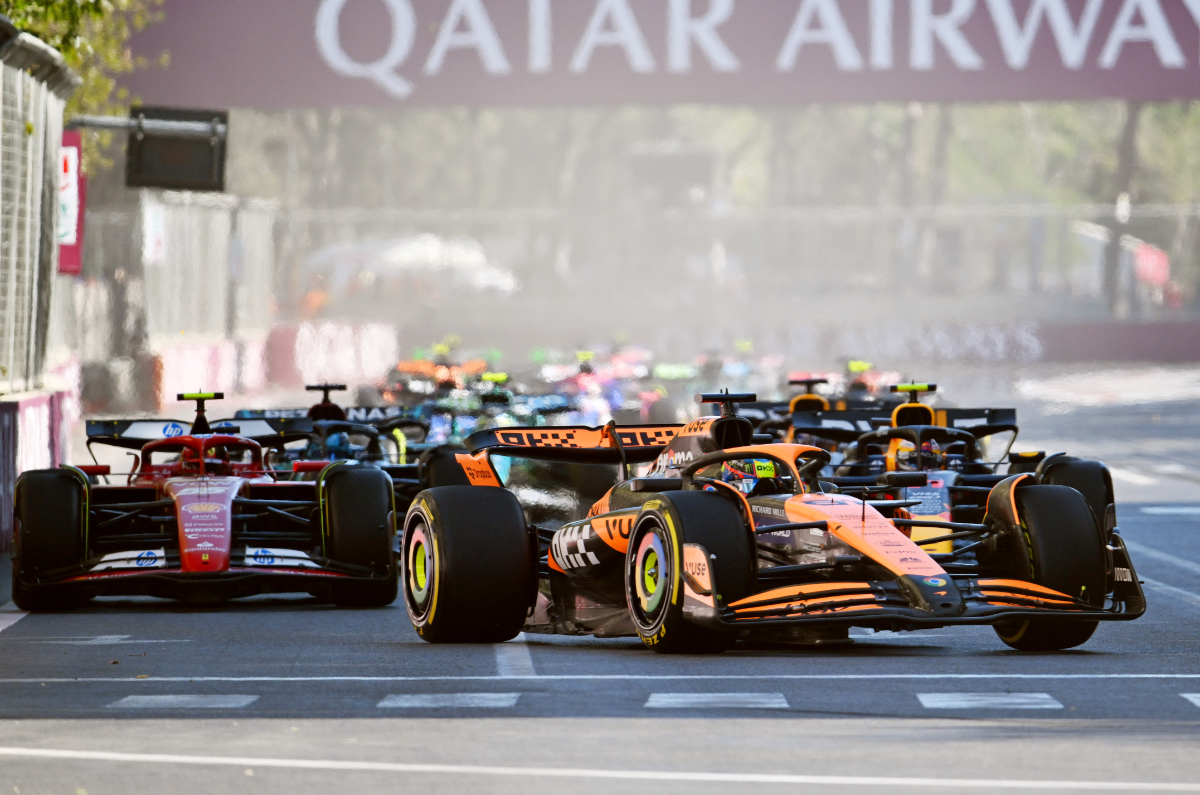 Piastri fended off Leclerc for over 30 laps.