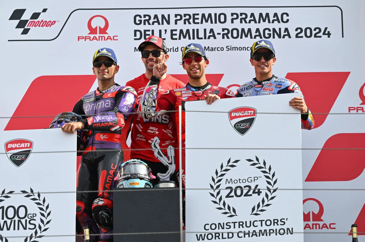 2024 Emilia Romagna GP results, MotoGP Misano, Bastianini defeats Martin