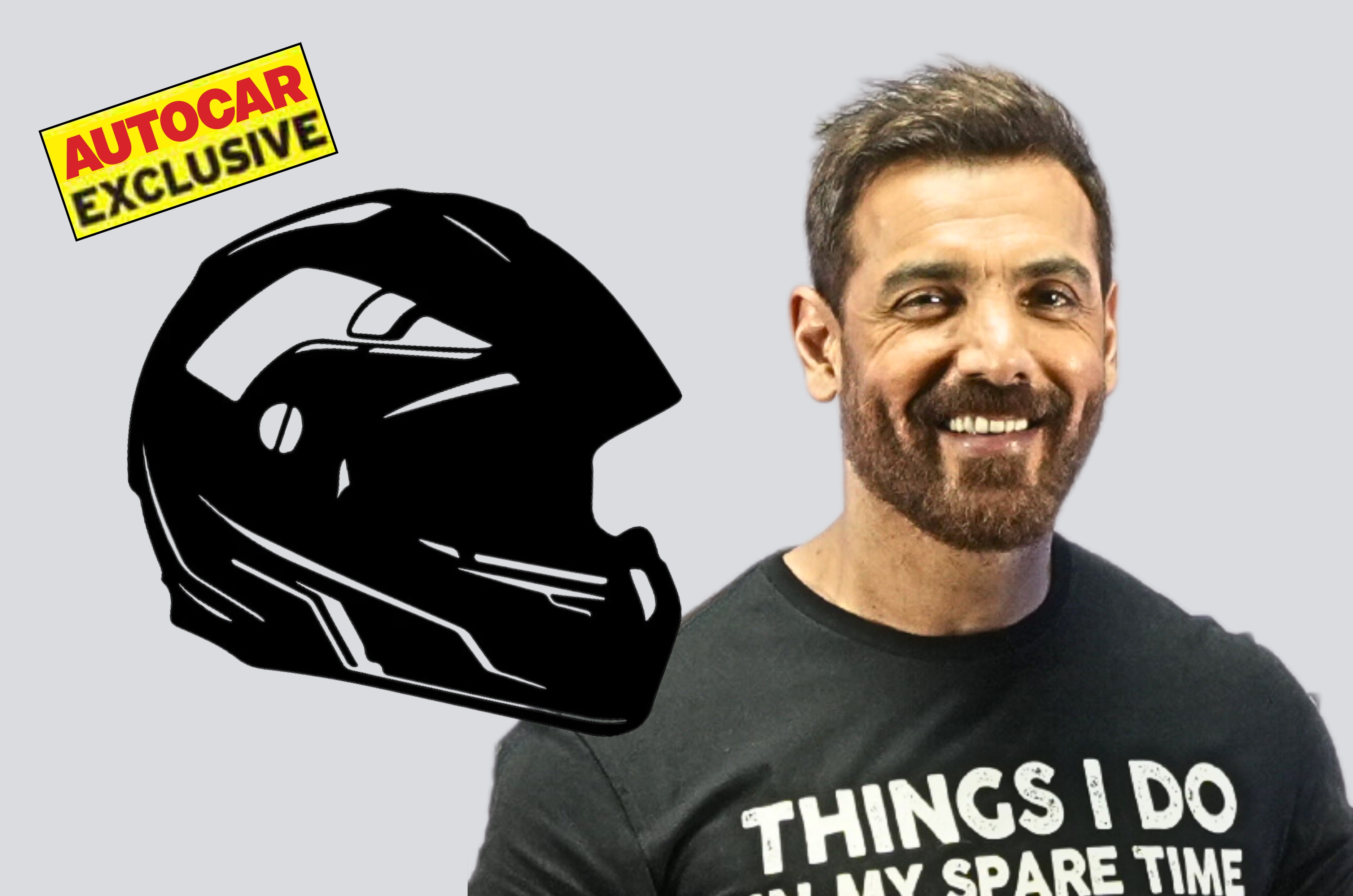 John Abraham considering developing his own helmet brand