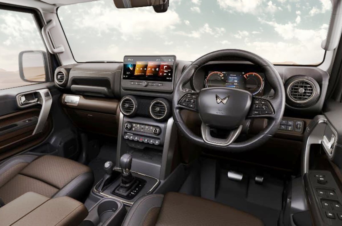 Mahindra Thar Roxx 4x4 gets mocha interior option