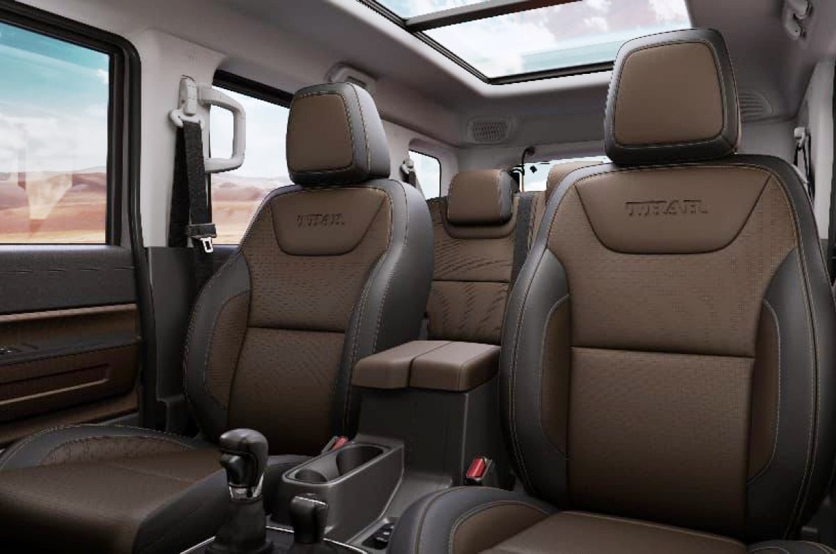 Mahindra Thar Roxx seats