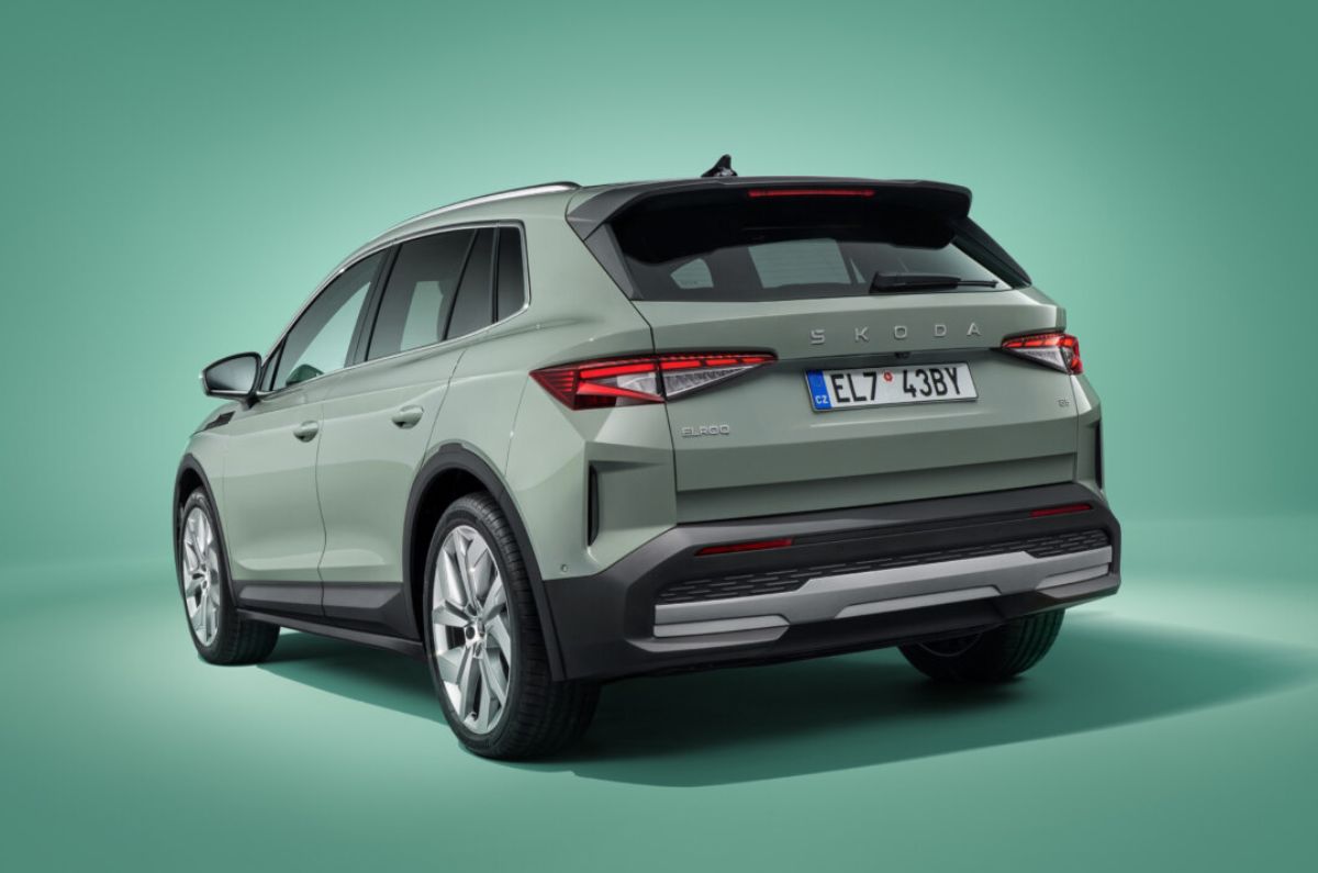 Skoda Elroq rear quarter
