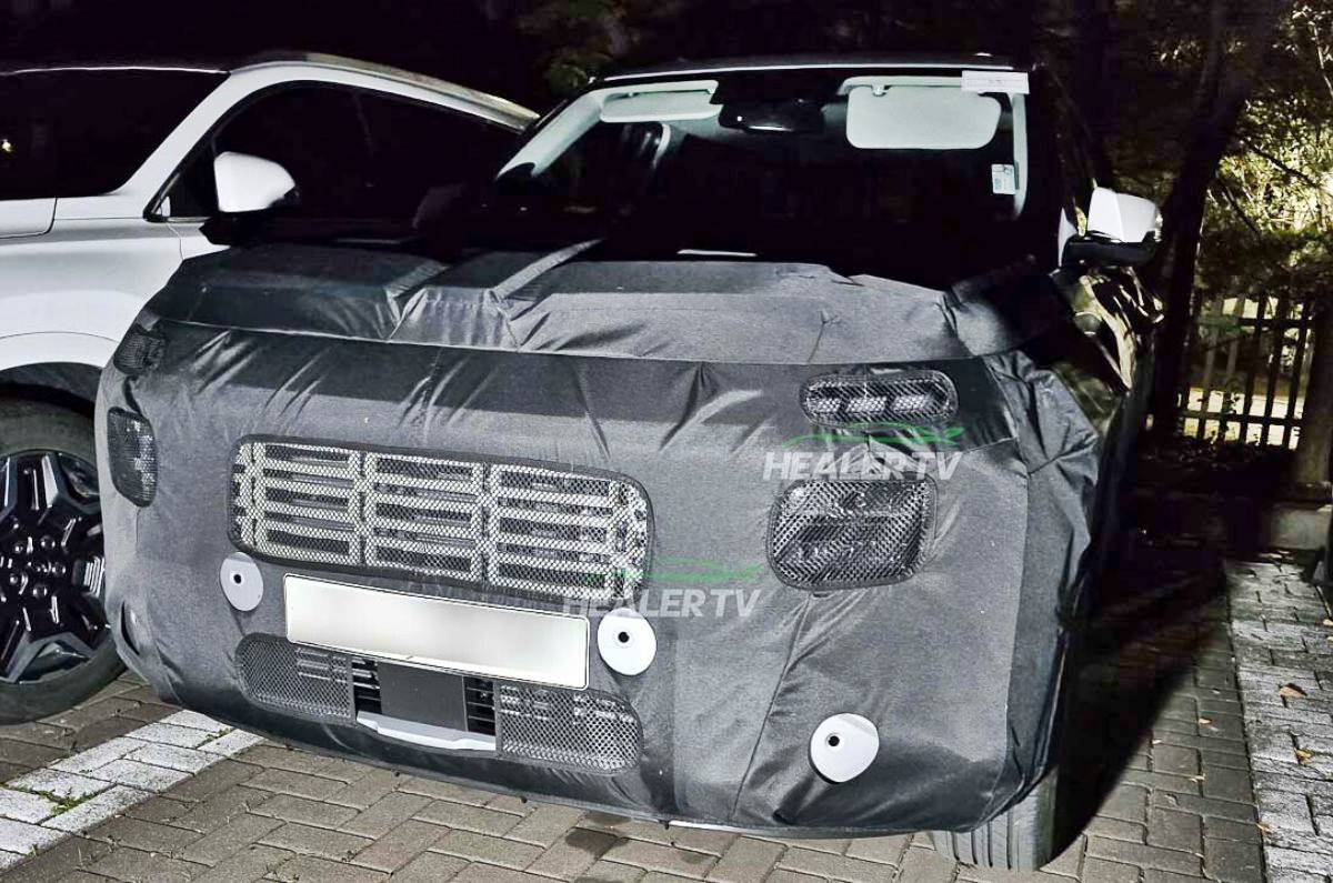 Next-gen Hyundai Venue spied Next-gen Hyundai Venue spied