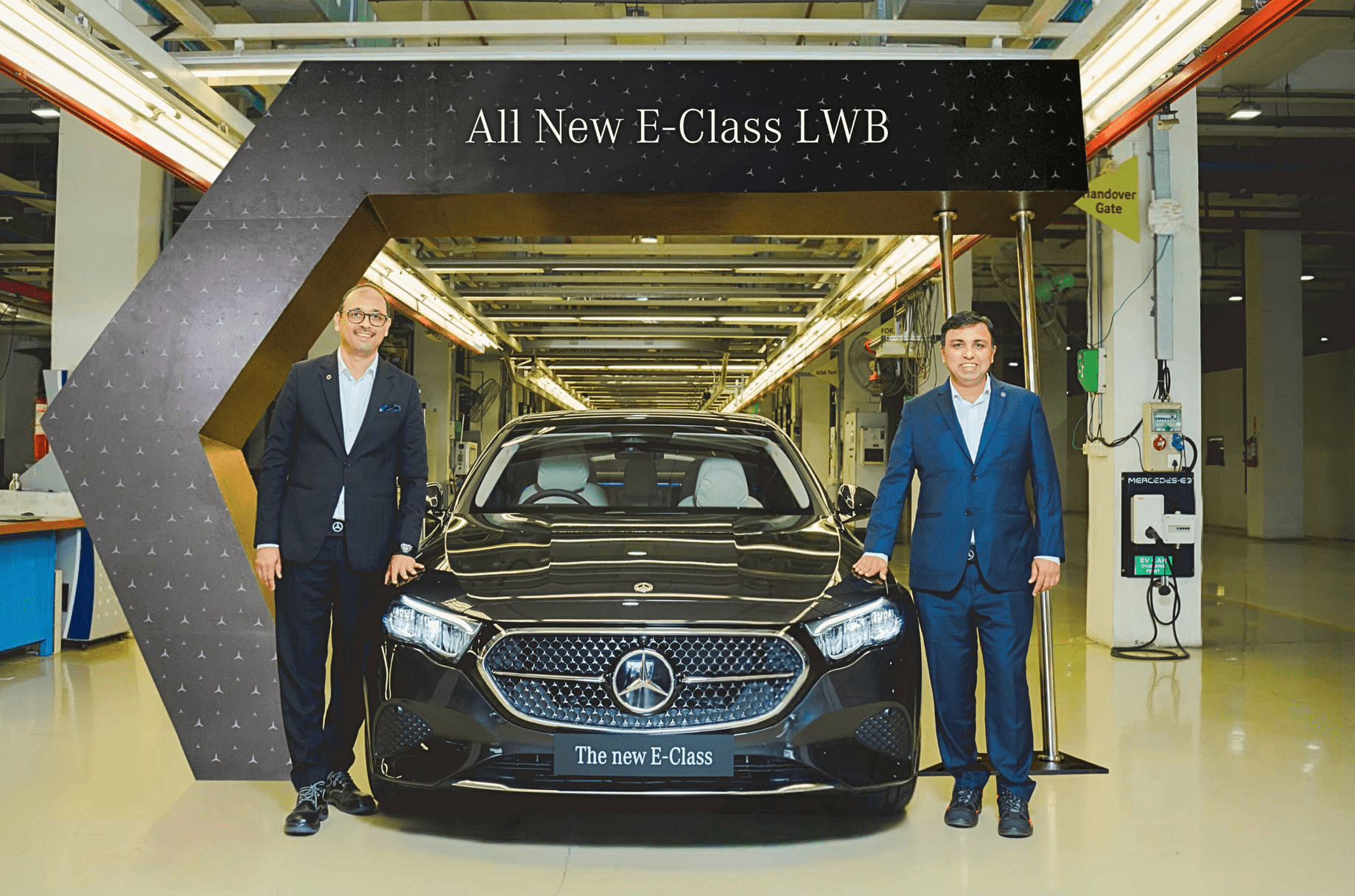 New Mercedes E-Class LWB India production begins ahead of October 9 launch