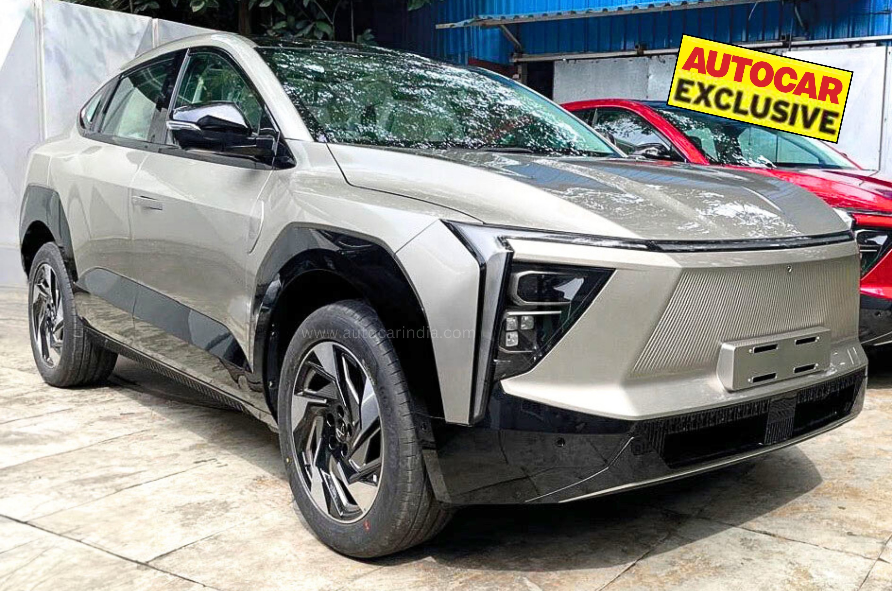 Mahindra XUV.e9 spied Mahindra XUV.e9 spied