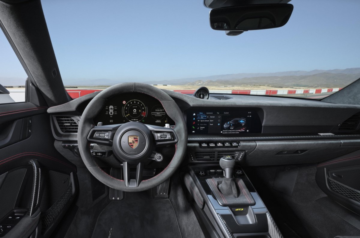 Porsche 911 GT3 interior