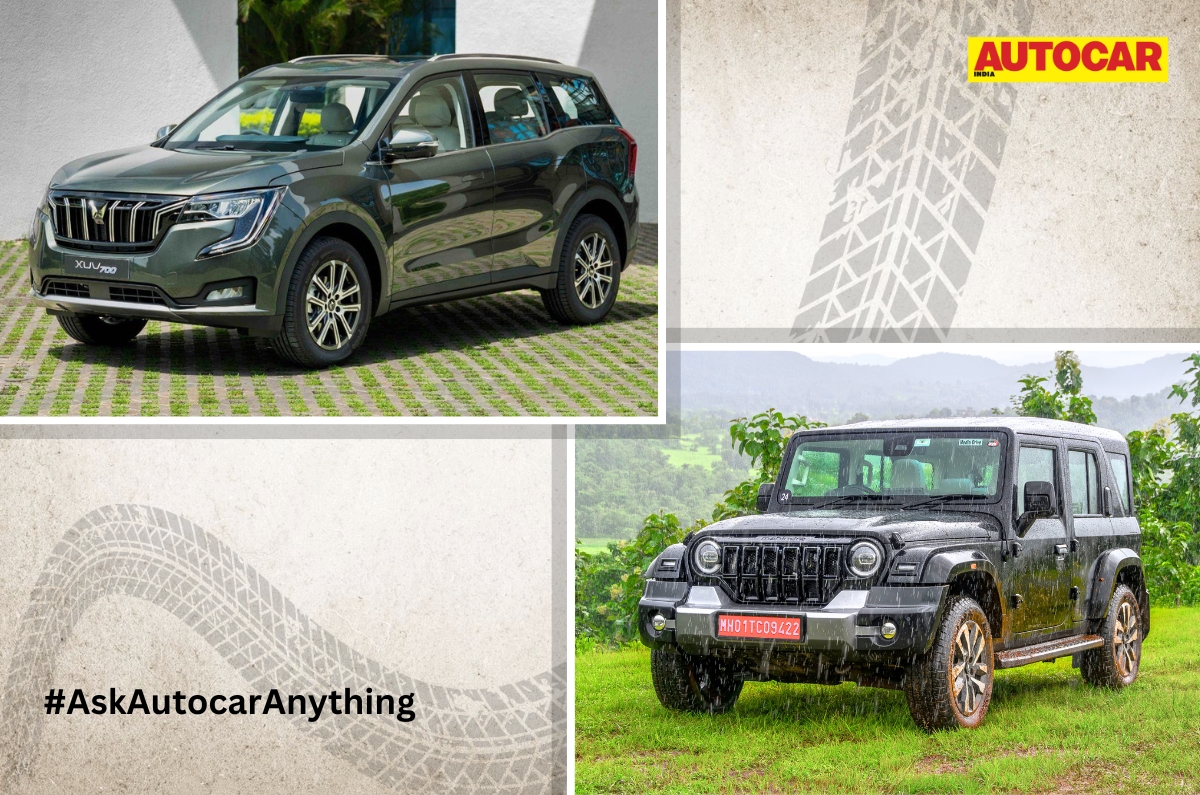 Mahindra Thar Roxx vs XUV700, consolation, area, driving expertise, options