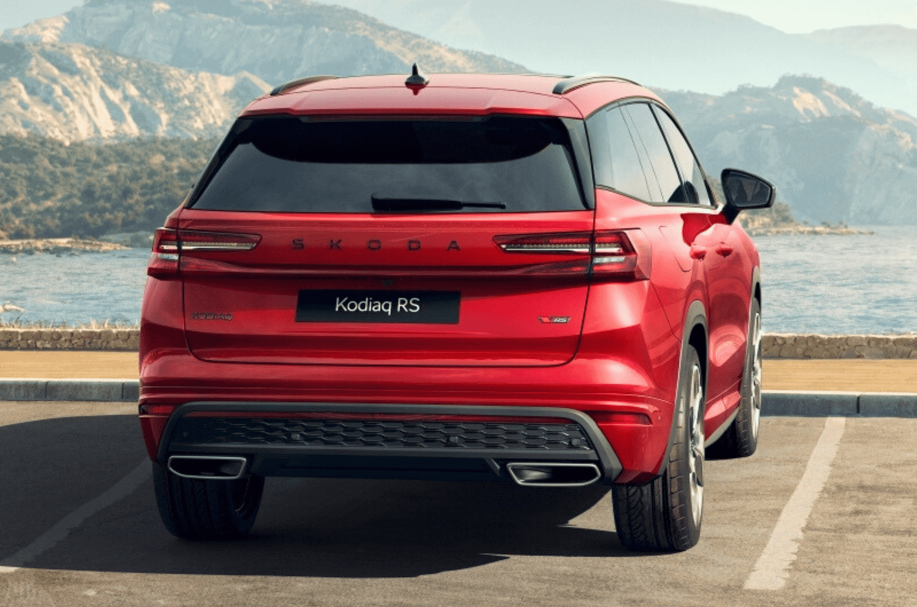 Skoda Kodiaq RS rear quarter Skoda Kodiaq RS rear quarter