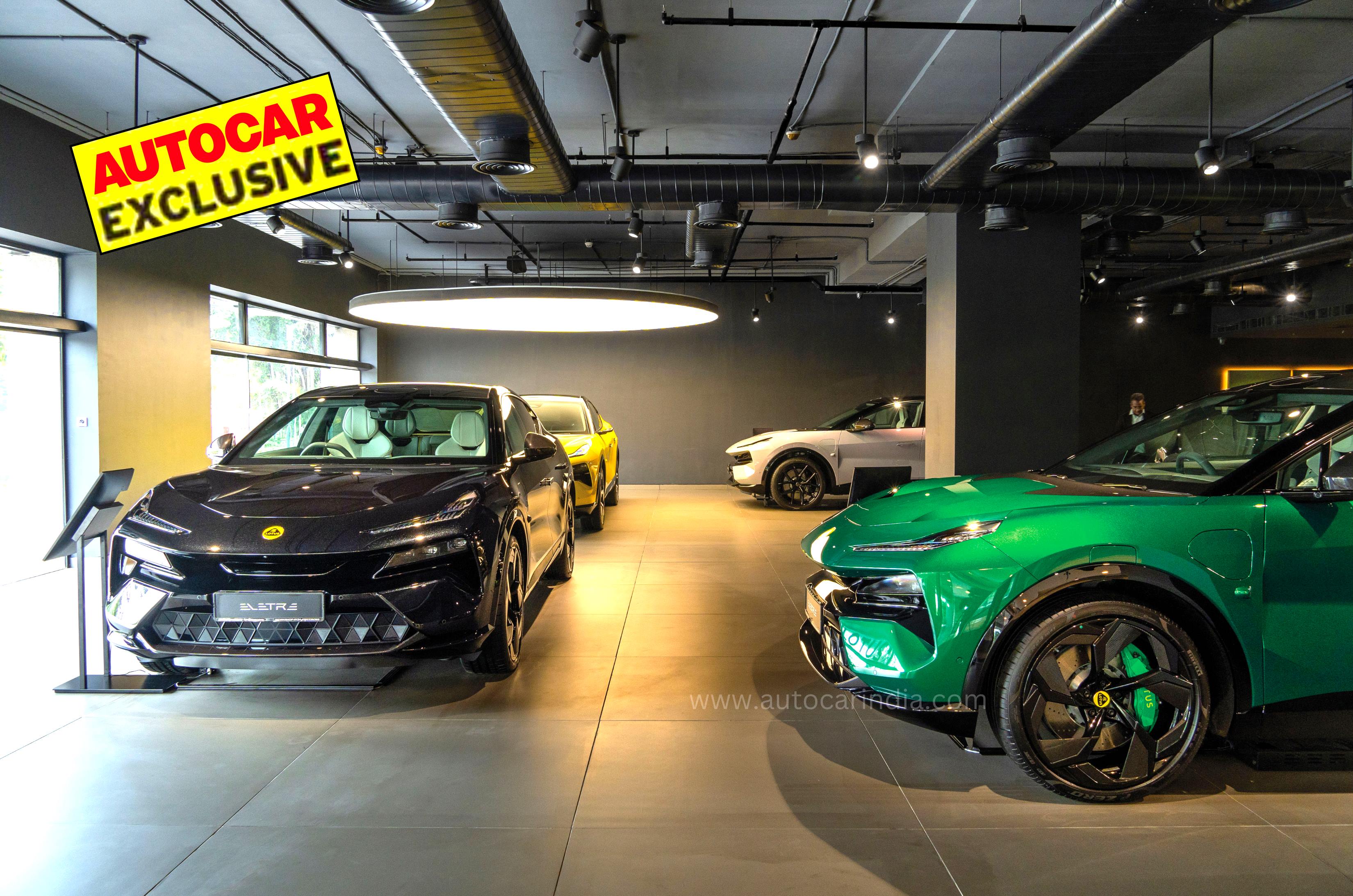 The New Delhi showroom will have a 5-car display.