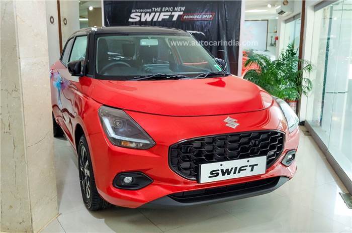 Maruti Swift reductions November 2024, Area showroom presents