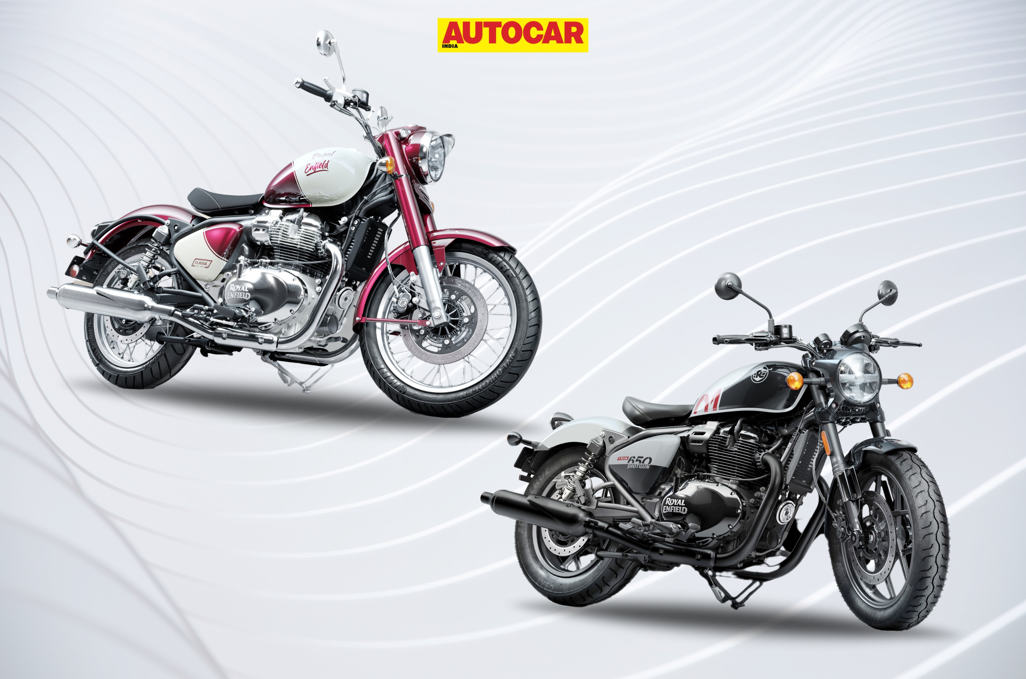 Royal Enfield Classic 650, Shotgun 650, price, weight, design differences