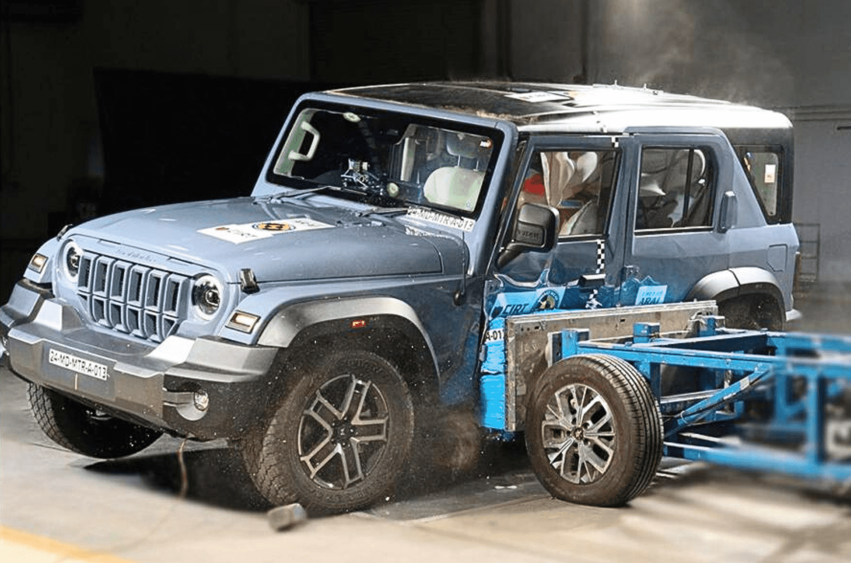 Mahindra Thar Roxx secures 5 star Bharat NCAP safety rating