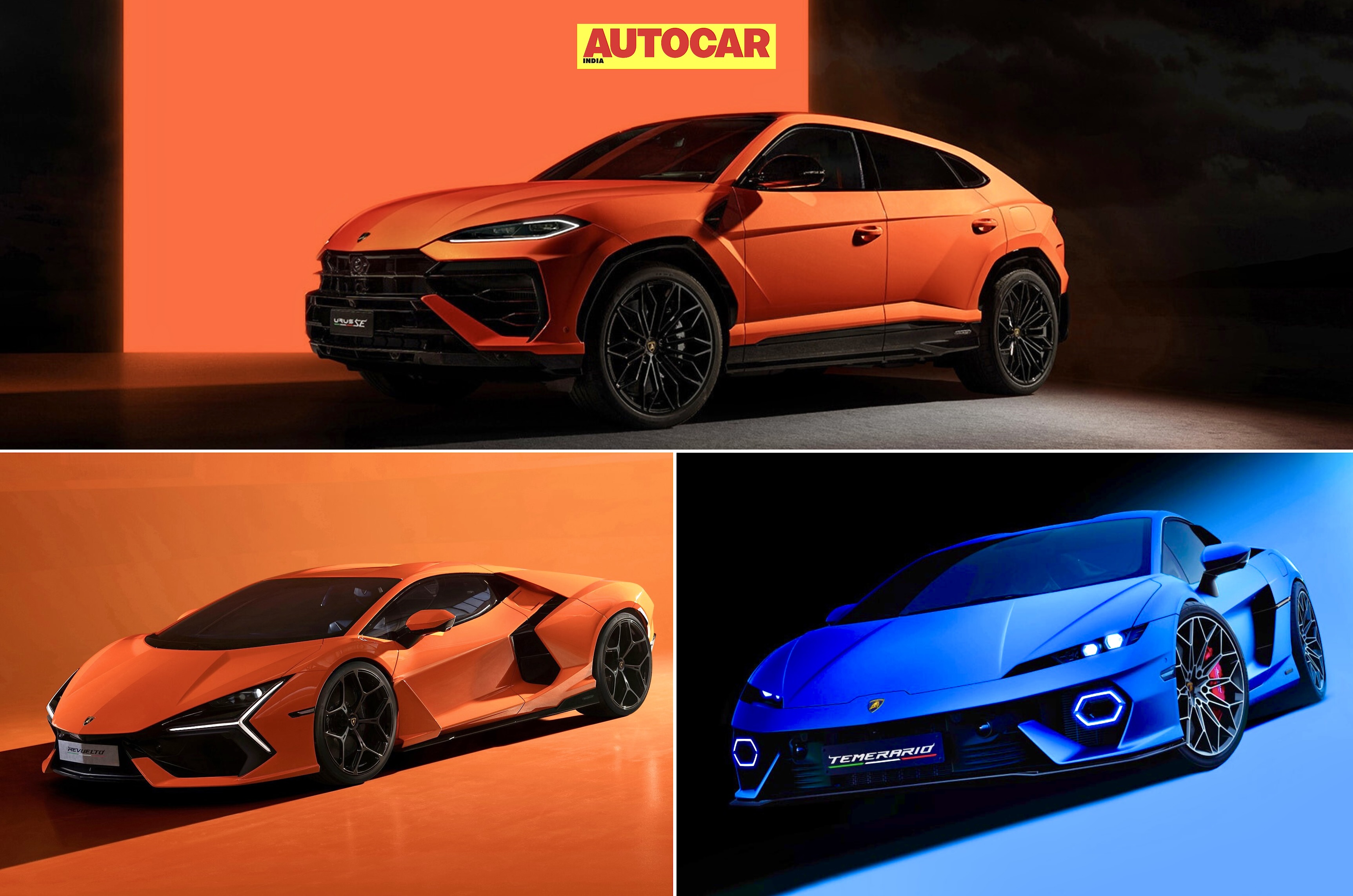 Lamborghini Urus SE, Revuelto and Temerario