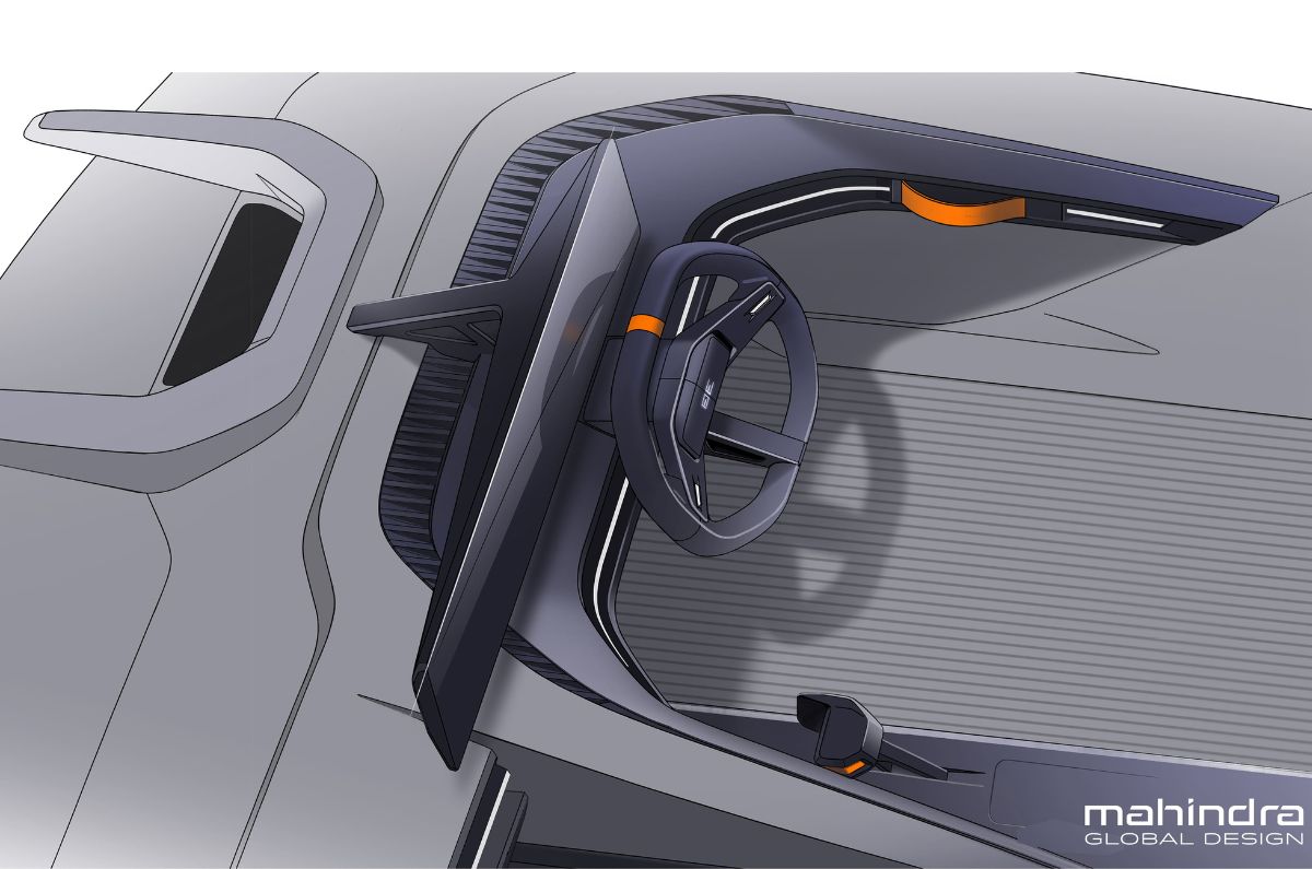 Mahindra BE 6e interior Mahindra BE 6e interior