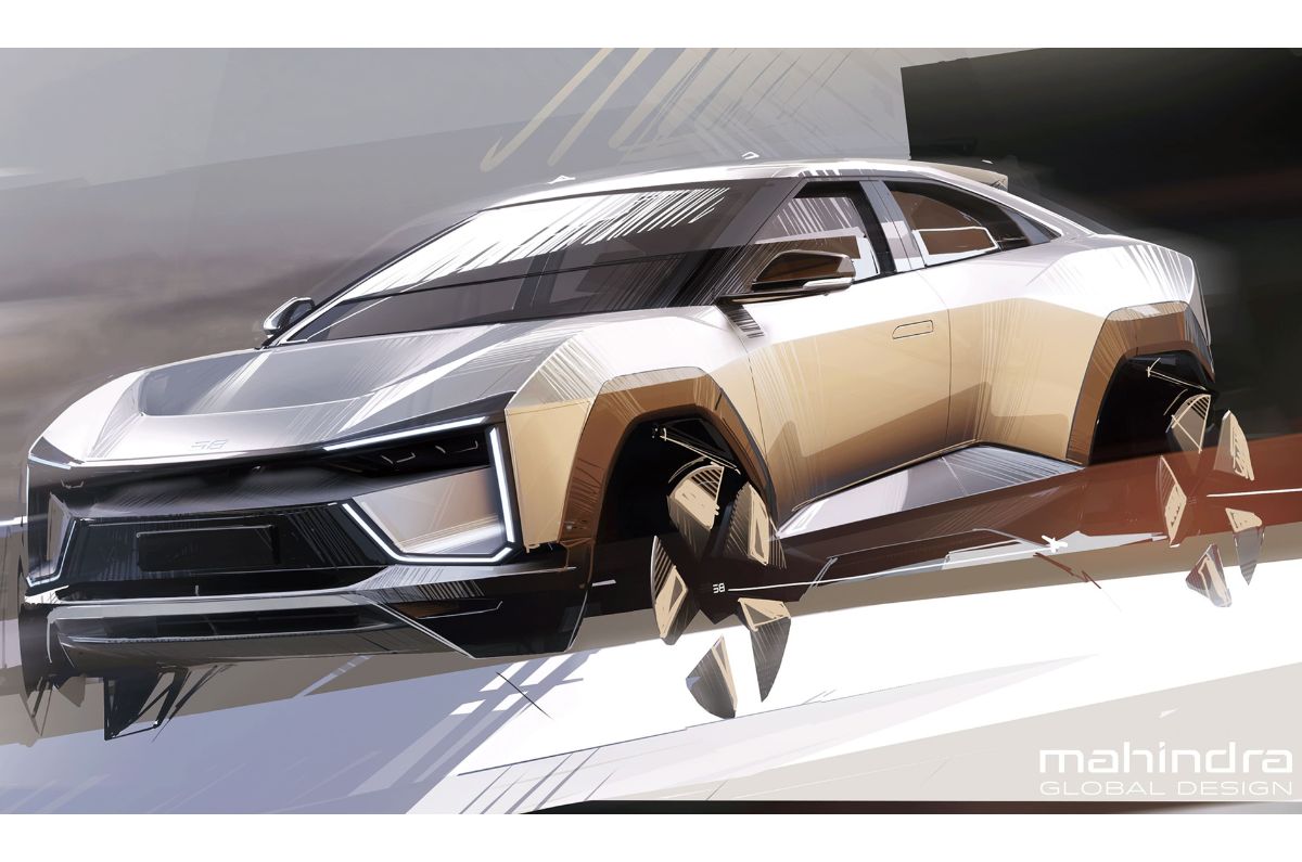 Mahindra BE 6e front quarter Mahindra BE 6e front quarter