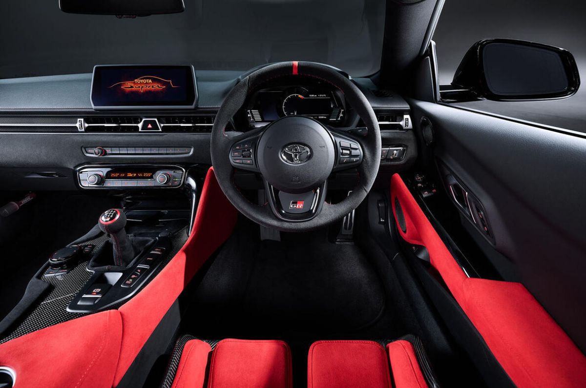 Toyota Supra Final Edition interior Toyota Supra Final Edition interior