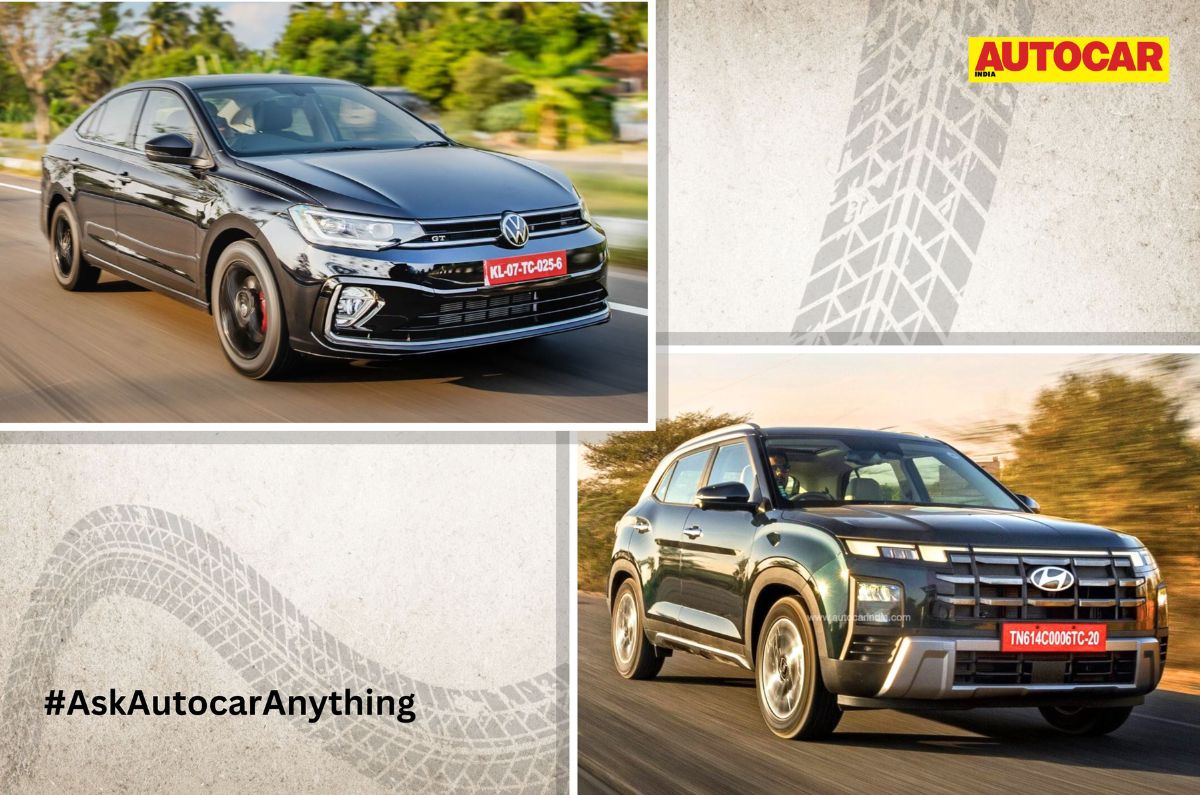 Hyundai Creta or Volkswagen Virtus Hyundai Creta or Volkswagen Virtus