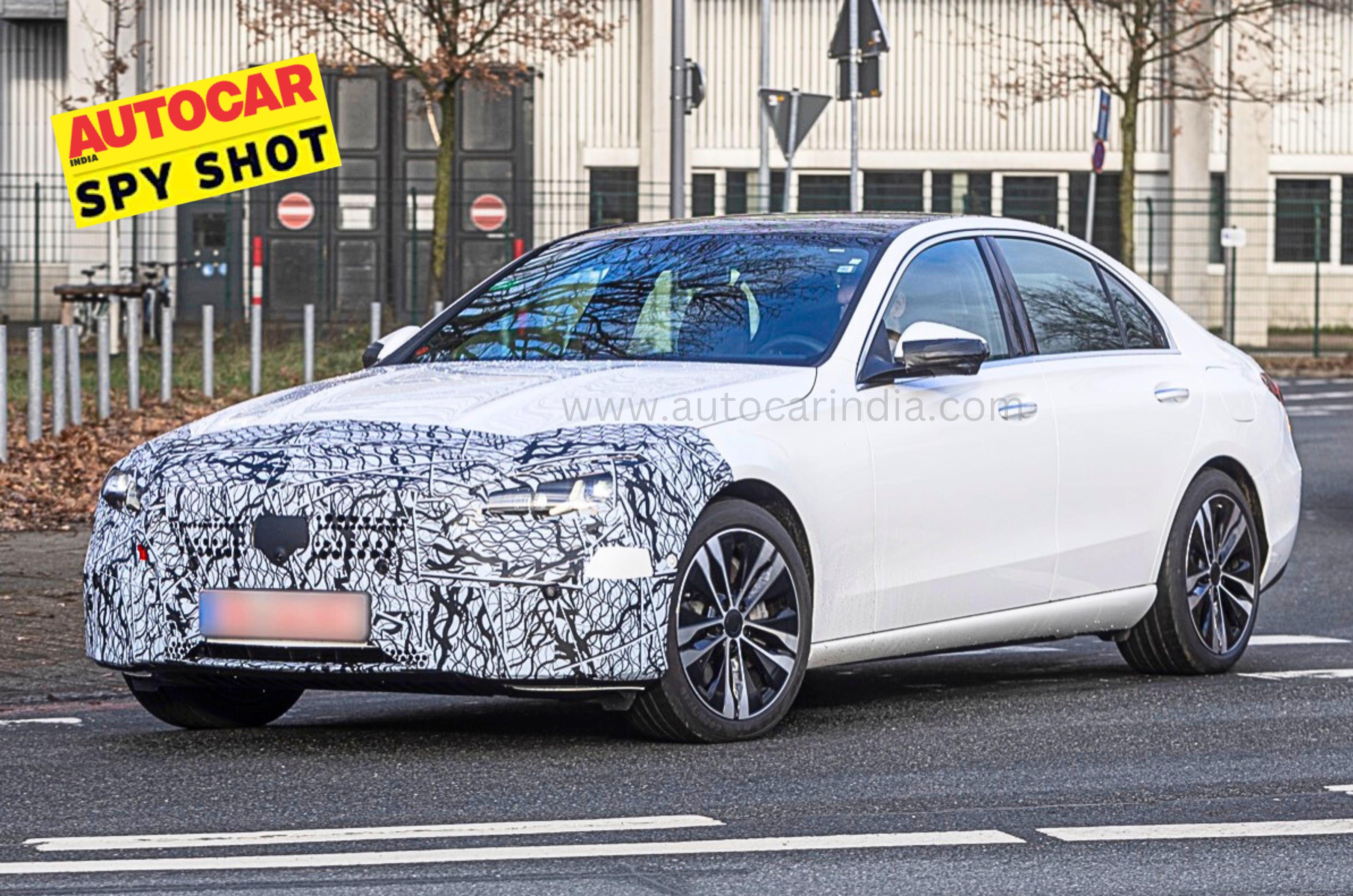 2025 Mercedes C-Class facelift spied 2025 Mercedes C-Class facelift spied