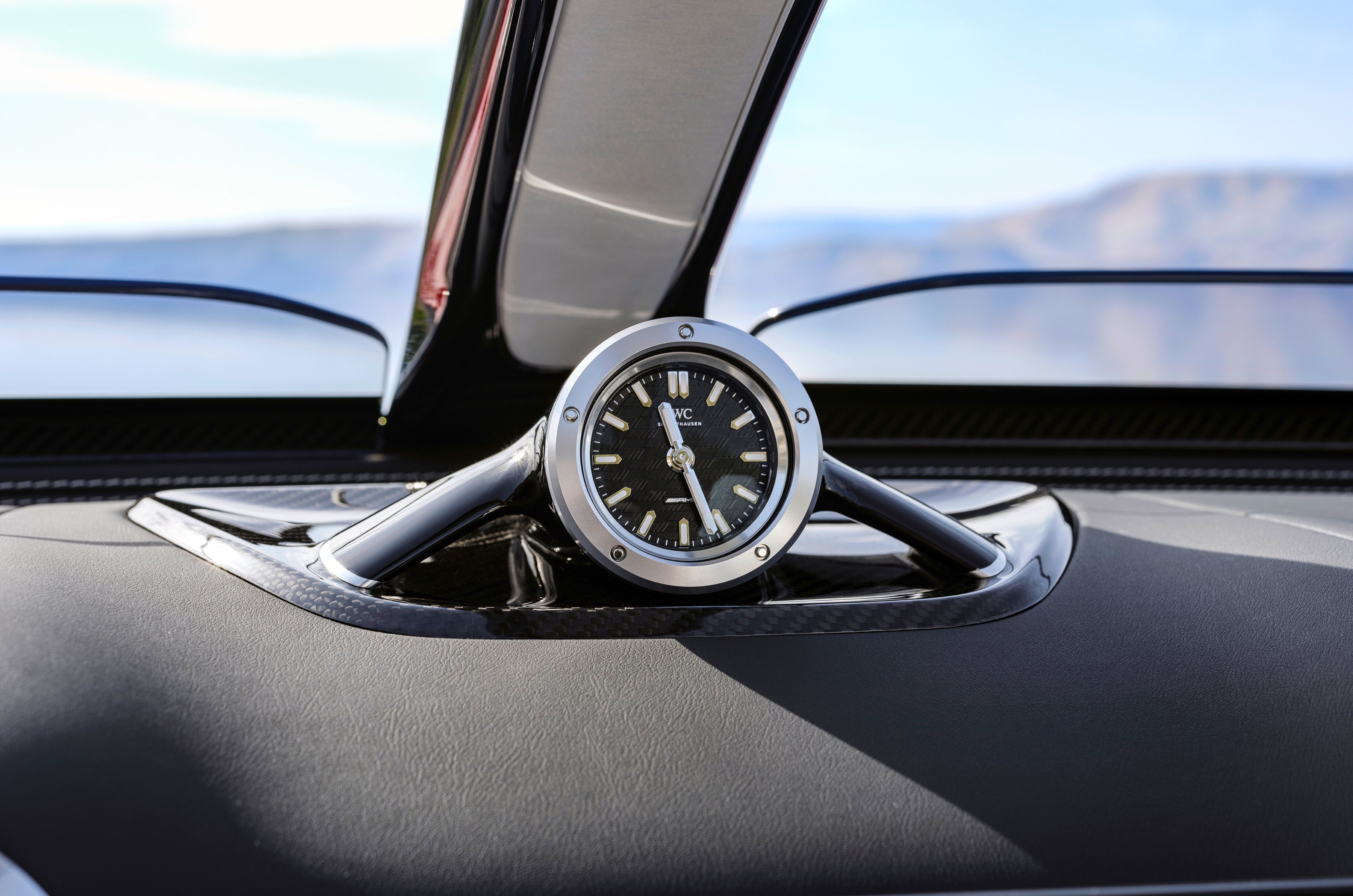 Mercedes-AMG PureSpeed IWC clock 