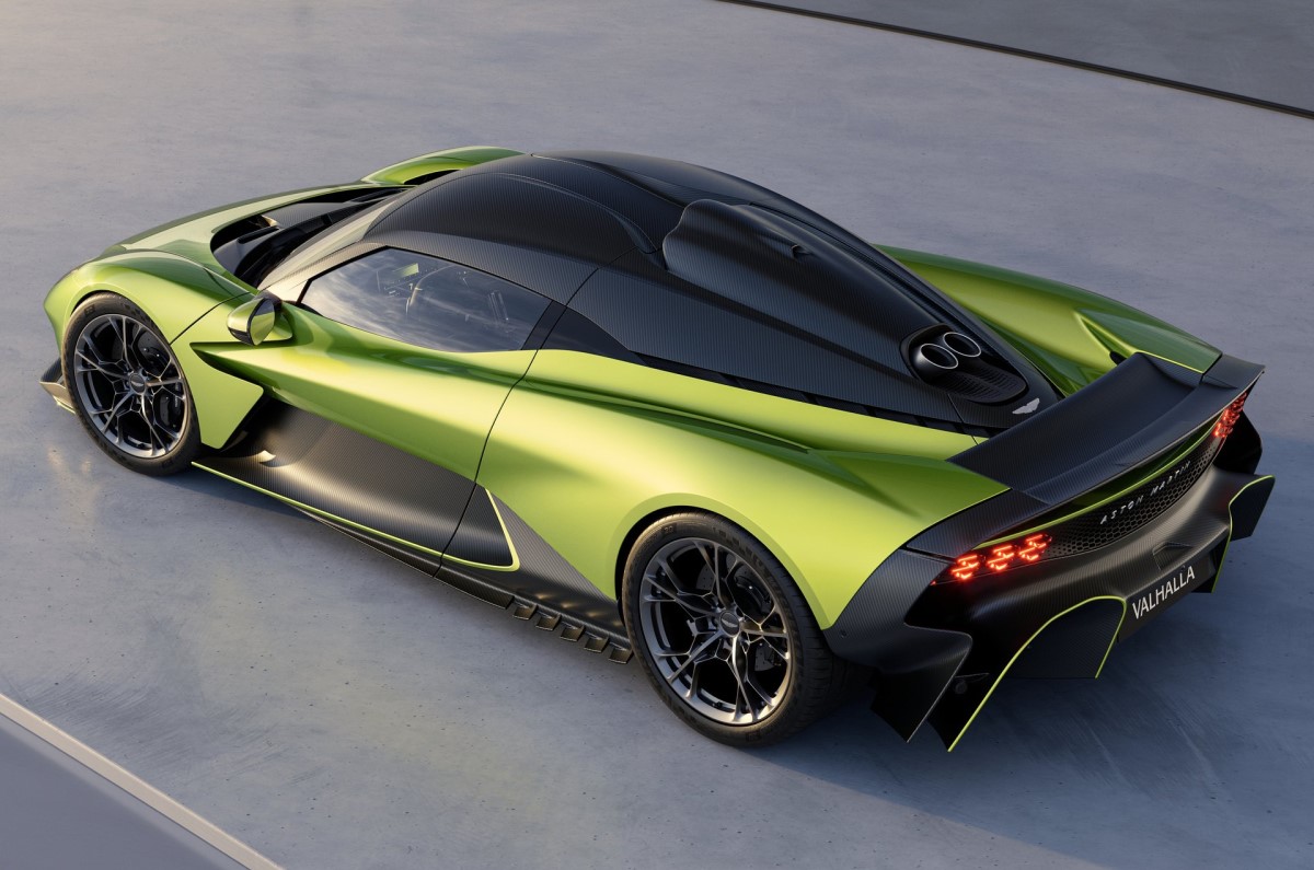 Aston Martin Valhalla rear