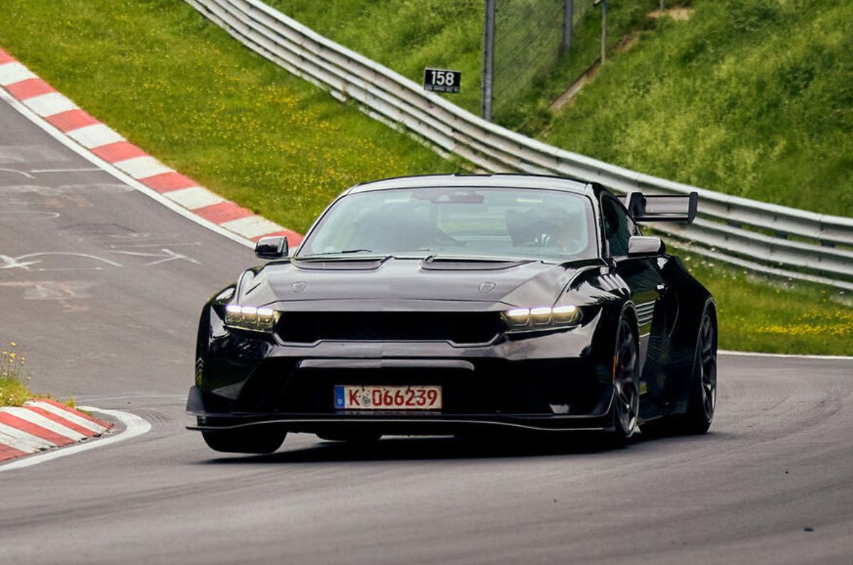 Ford Mustang GTD Nurburgring lap record 