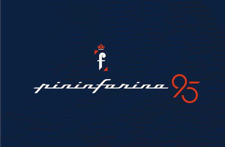 Pininfarina 95 years logo.