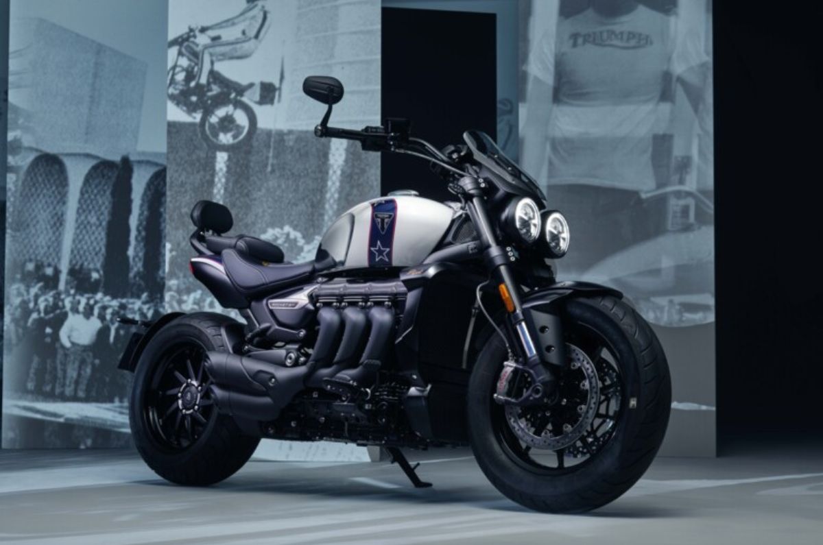 Triumph Rocket 3 Evel Knievel edition