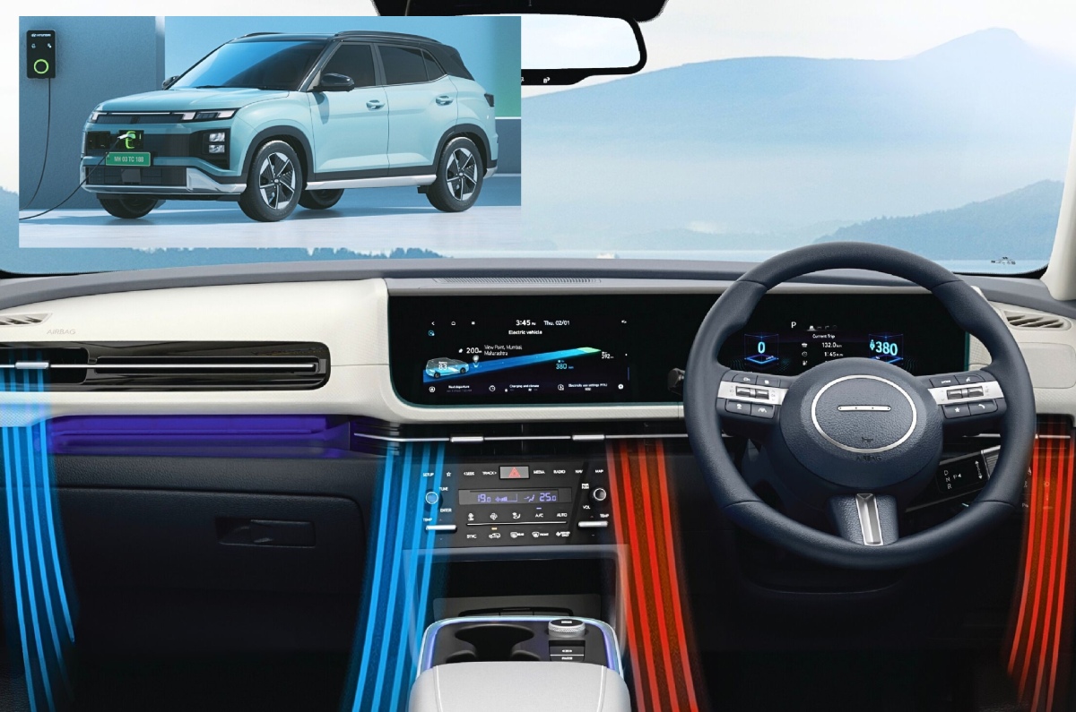 Hyundai Creta Electric interior, features revealed