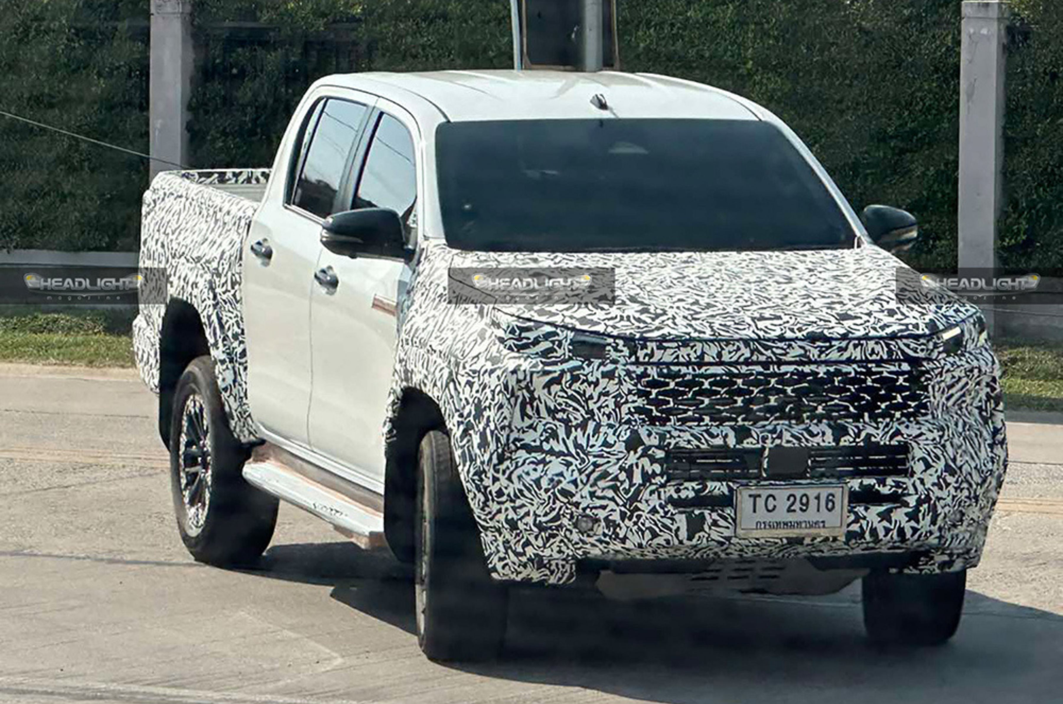 Hilux will get a major update instead of a full model change. 