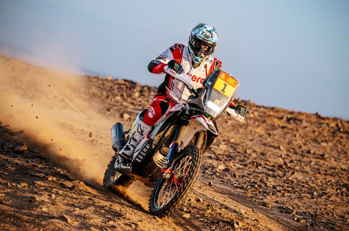 Hero MotoSports rider Ross Branch Dakar 2025 Stage 6