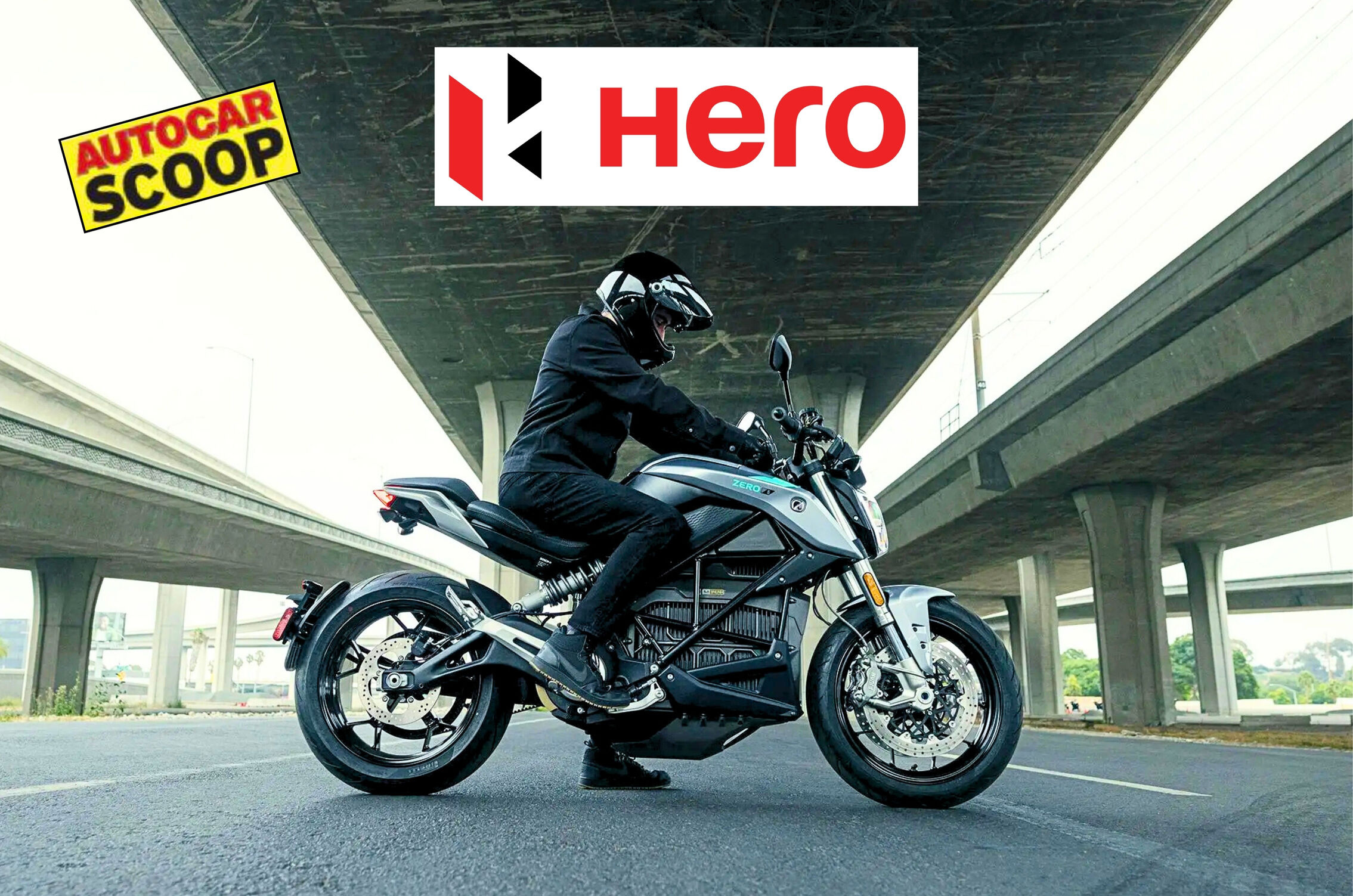 Zero S electric bike side shot Hero premium electric bike India launch, built in partnership with Zero