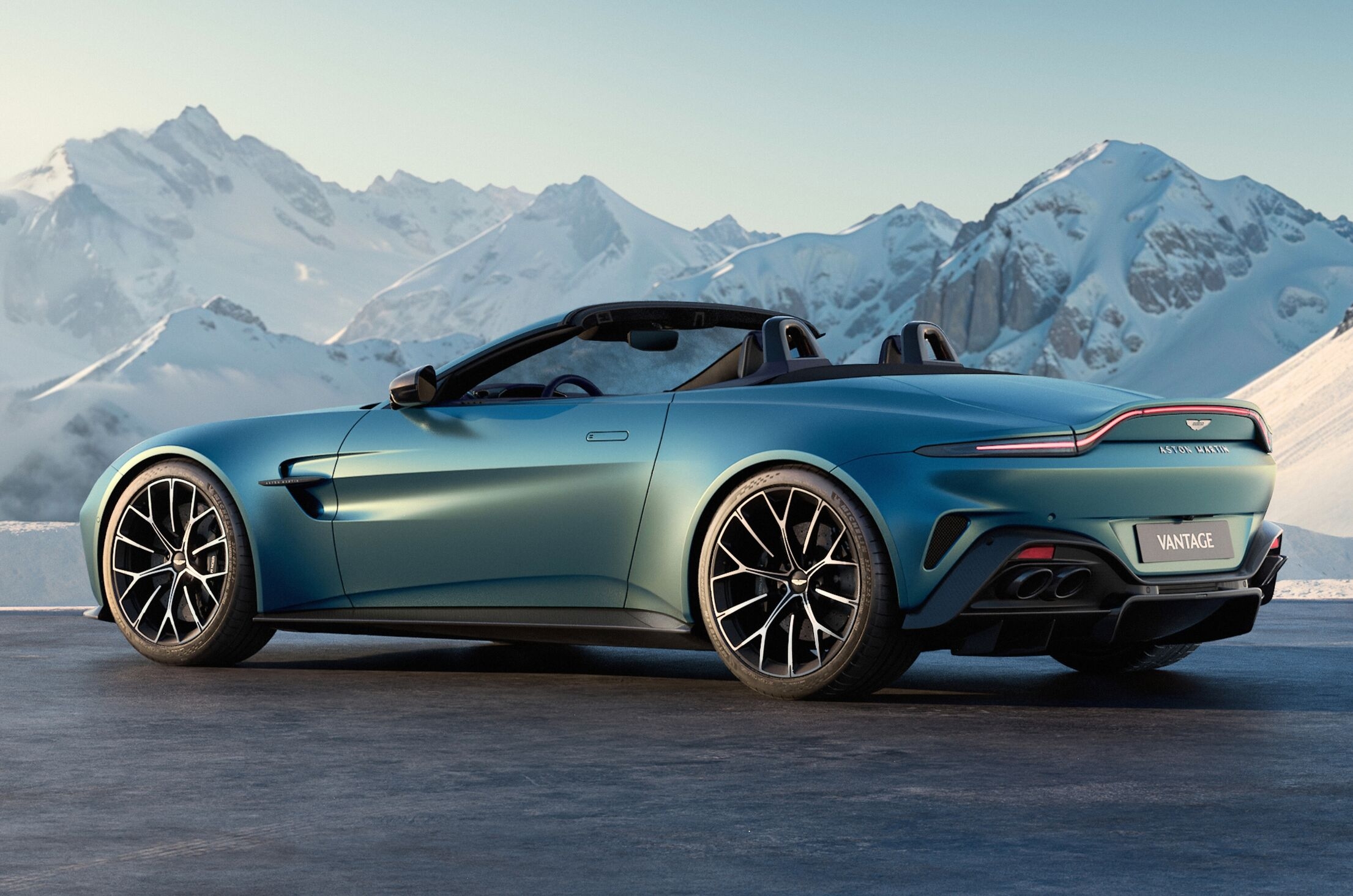 Aston Martin Vantage Roadster 2025 rear static
