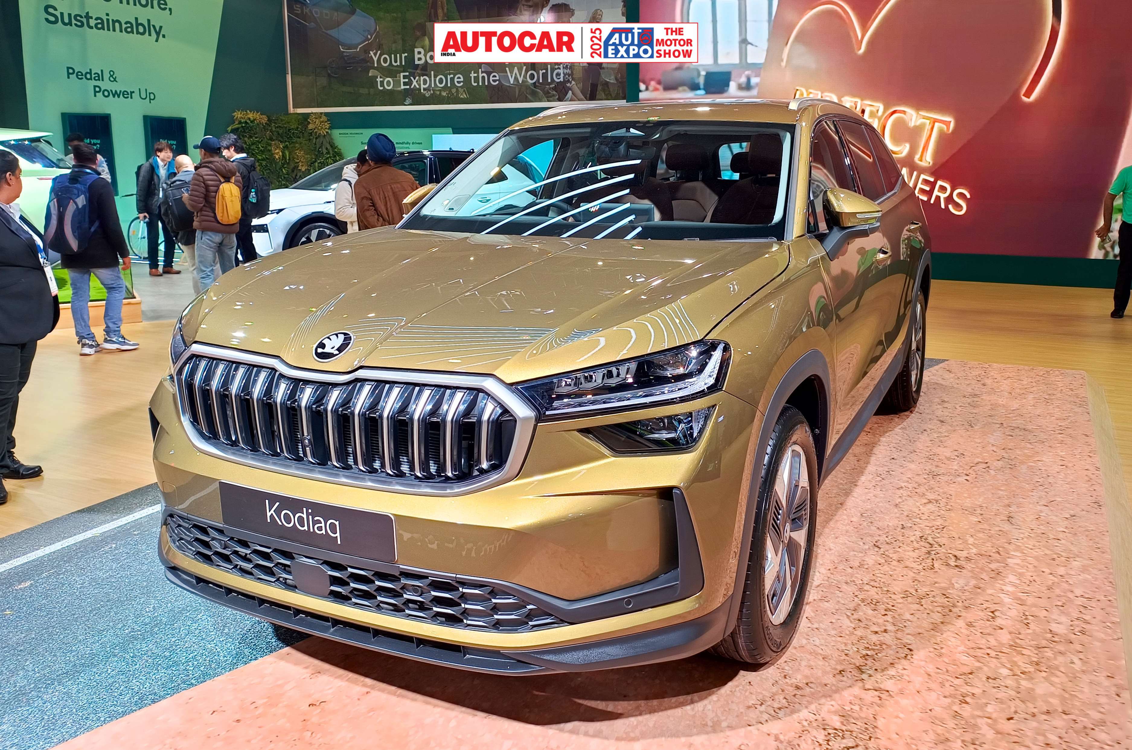 2025 Skoda Kodiaq at Auto Expo 2025