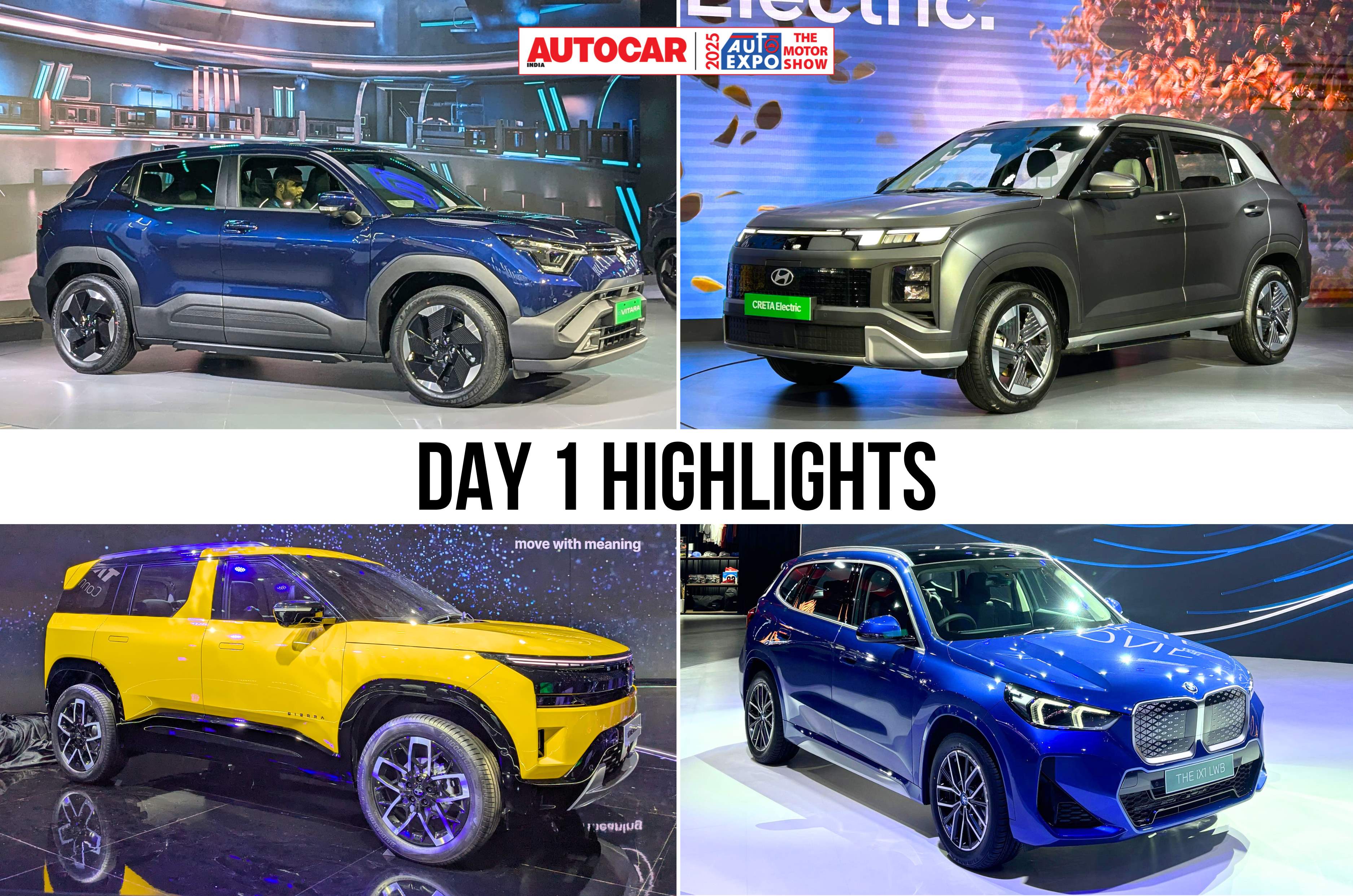 Auto Expo 2025 report day 1