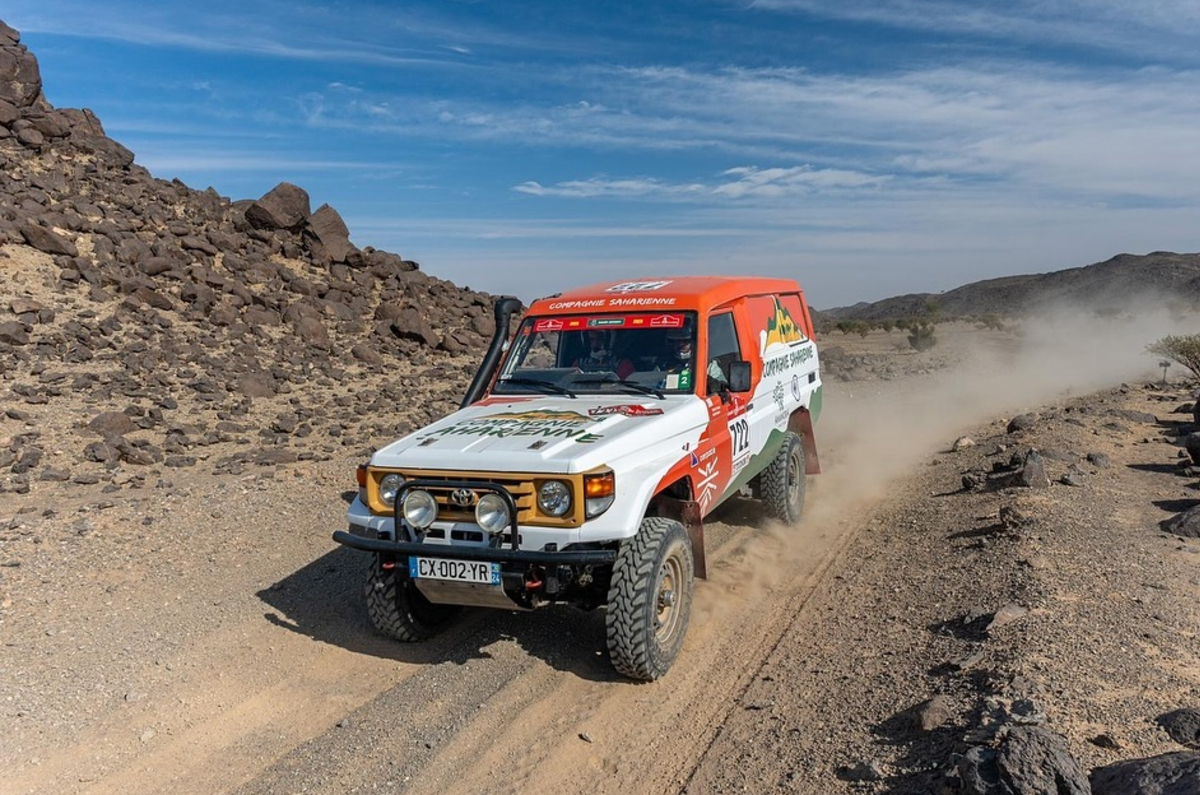 Sanjay Takale Dakar Classic Toyota Land Cruiser