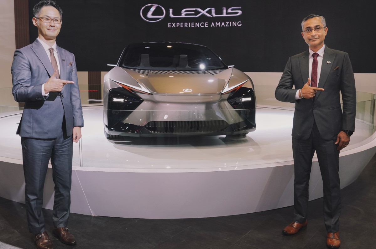 Lexus LF-ZC concept at Auto Expo 2025