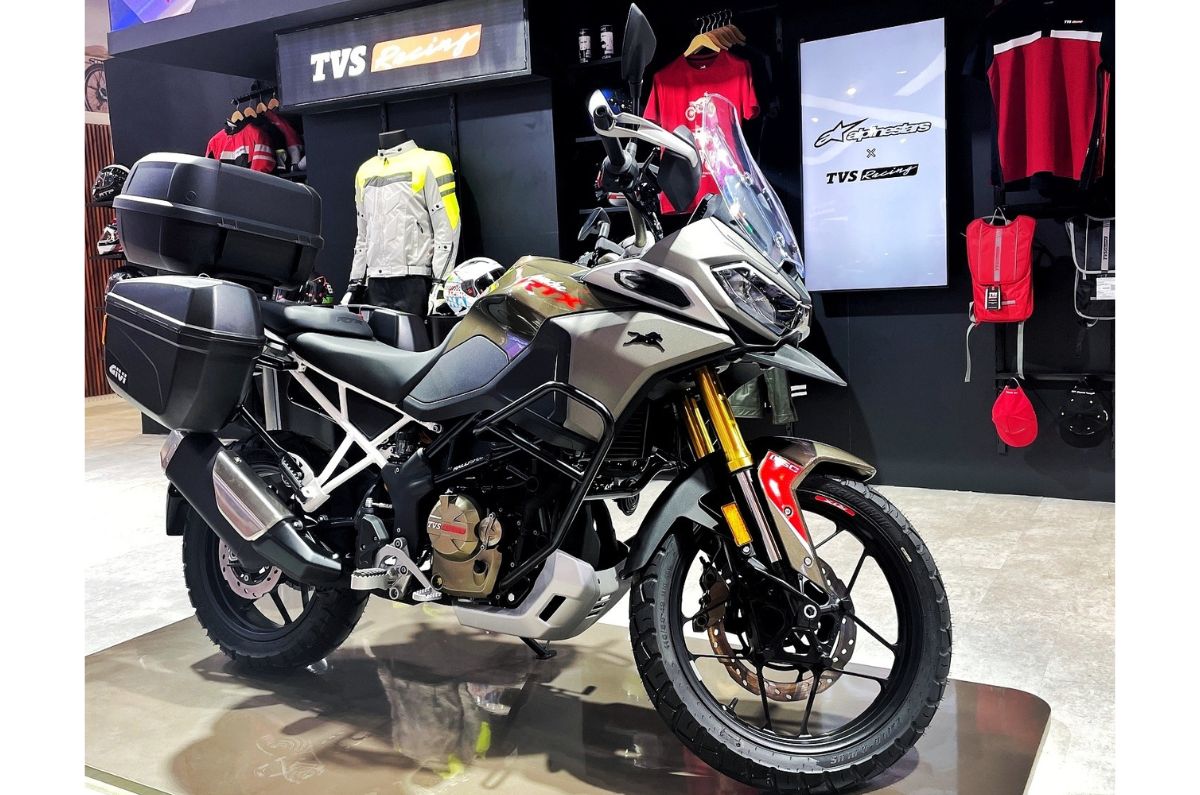 TVS Apache RTX 300 debuts at Auto Expo 2025, launch details