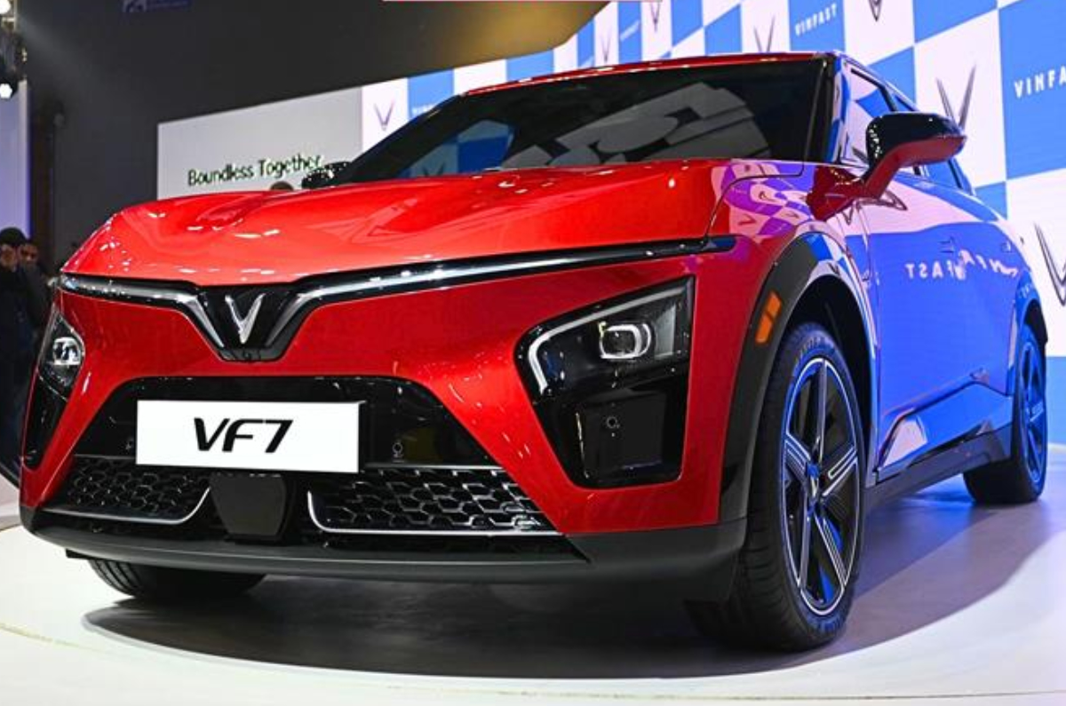Vinfast VF 7 at the Auto Expo 2025 Vinfast VF 7 at the Auto Expo 2025